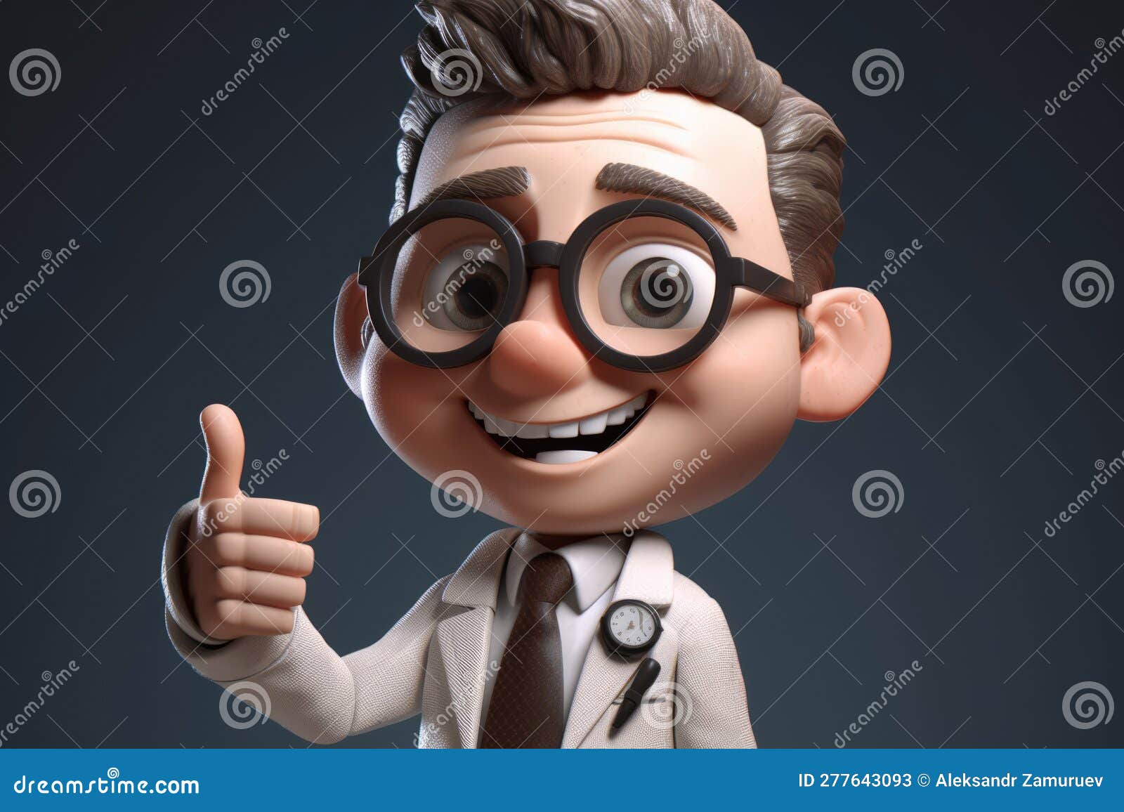 Conjunto de personagens de desenhos animados de médico. conceito