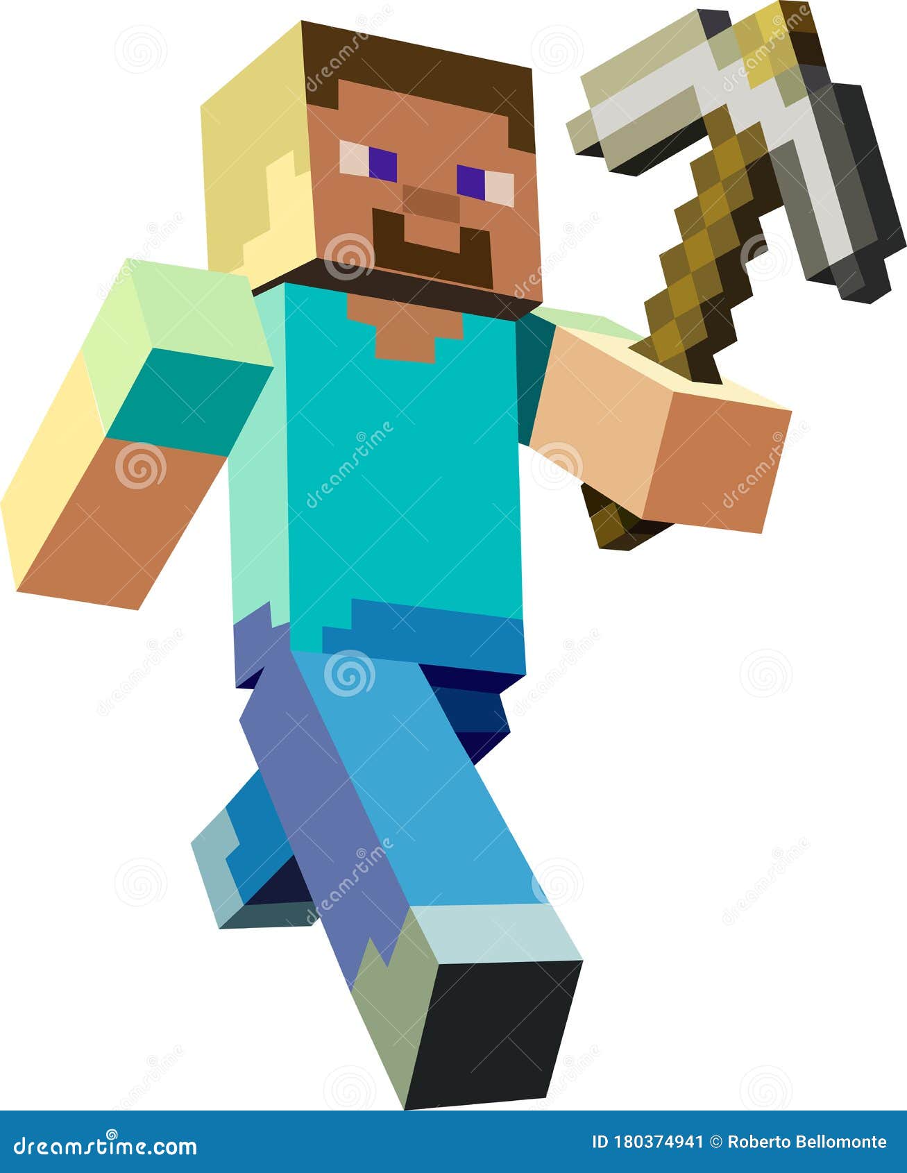 Como DESENHAR o STEVE do MINECRAFT - Como DIBUJAR a STEVE de