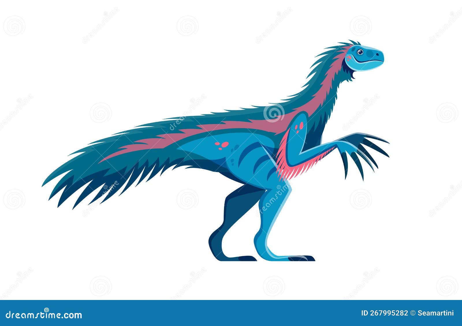 Lagarto Antigo Therizinosaurus No Fundo Da Natureza. Garras Longas Nas  Patas. Dinossauro Herbívoro Do Período Jurássico. Animal Pré-histórico E  Paleontologia. Ilustração De Arte De Desenho Animado Vetorial Royalty Free  SVG, Cliparts, Vetores