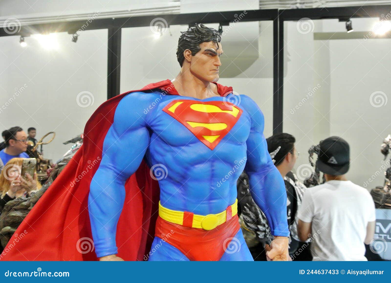 Bangkok Tailândia March 27 2016 : Personagem Fictício Do Superman