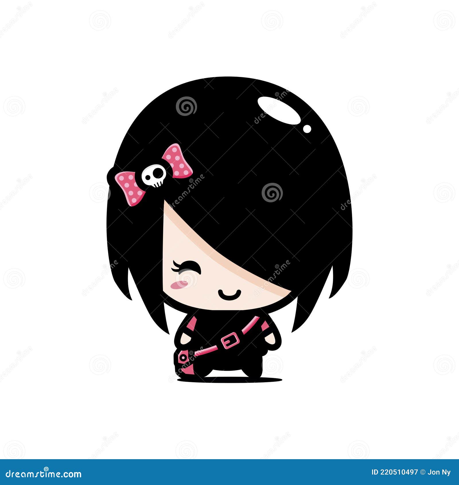 Ficção do personagem de figurino, EMO GIRL, Personagem fictício