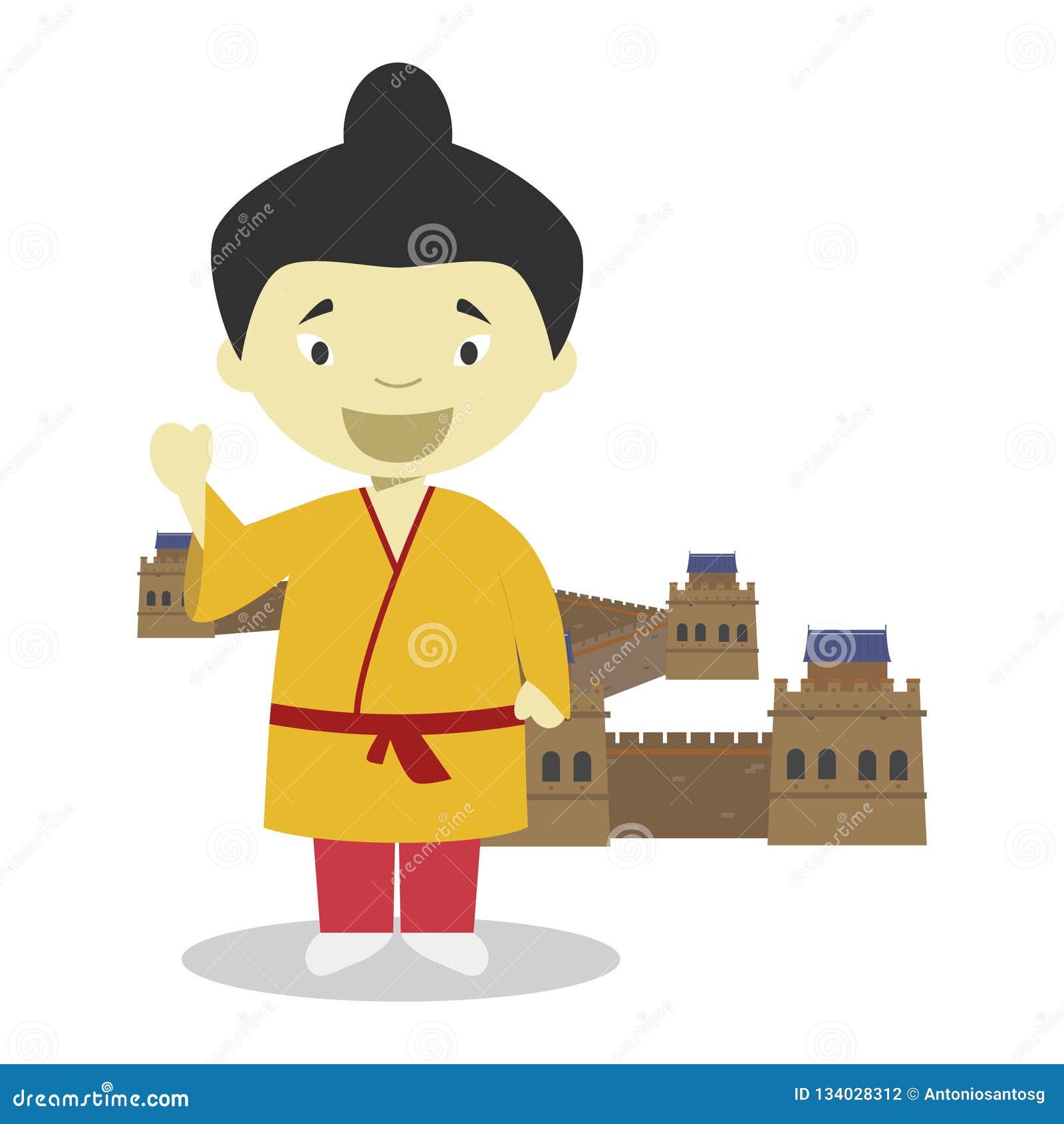 Personaje De Dibujos Animados Chino Con La Gran Muralla De China Ilustración Del Vector Ilustración del Vector - Ilustración de feliz, vector: 134028312 Personaje De Dibujos Animados Chino Con La Gran Muralla De China Ilustración Del Vector Ilustración del Vector - Ilustración de feliz, vector: 134028312