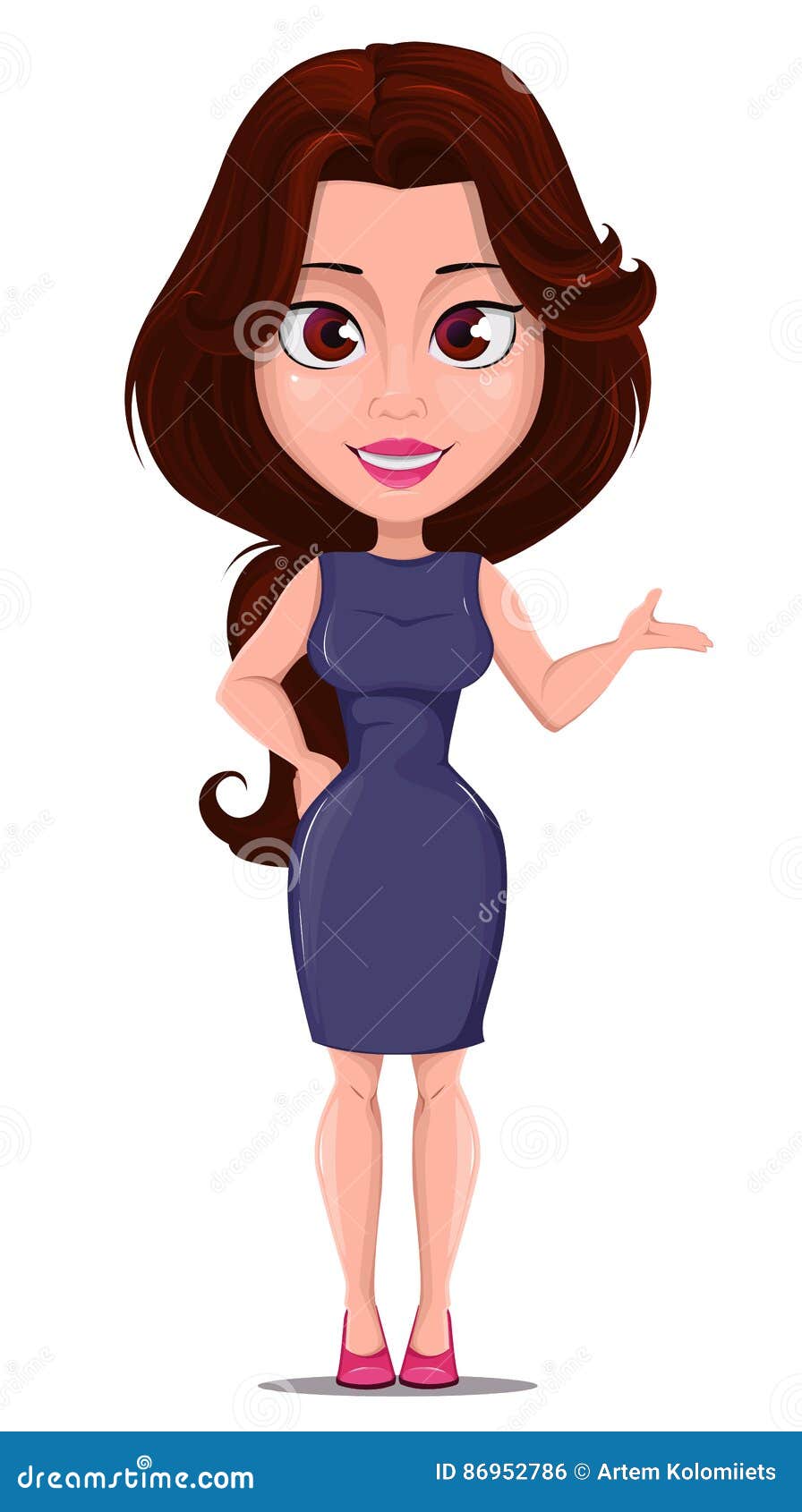 Personaje De Dibujos Animados De La Empresaria Para El Diseño, Animación Mujer De Negocios Hermosa Moderna En Vestido Púrpura Osc Ilustración del Vector - Ilustración de oficina, formal: 86952786 Personaje De Dibujos Animados De La Empresaria Para El Diseño, Animación Mujer De Negocios Hermosa Moderna En Vestido Púrpura Osc Ilustración del Vector - Ilustración de oficina, formal: 86952786