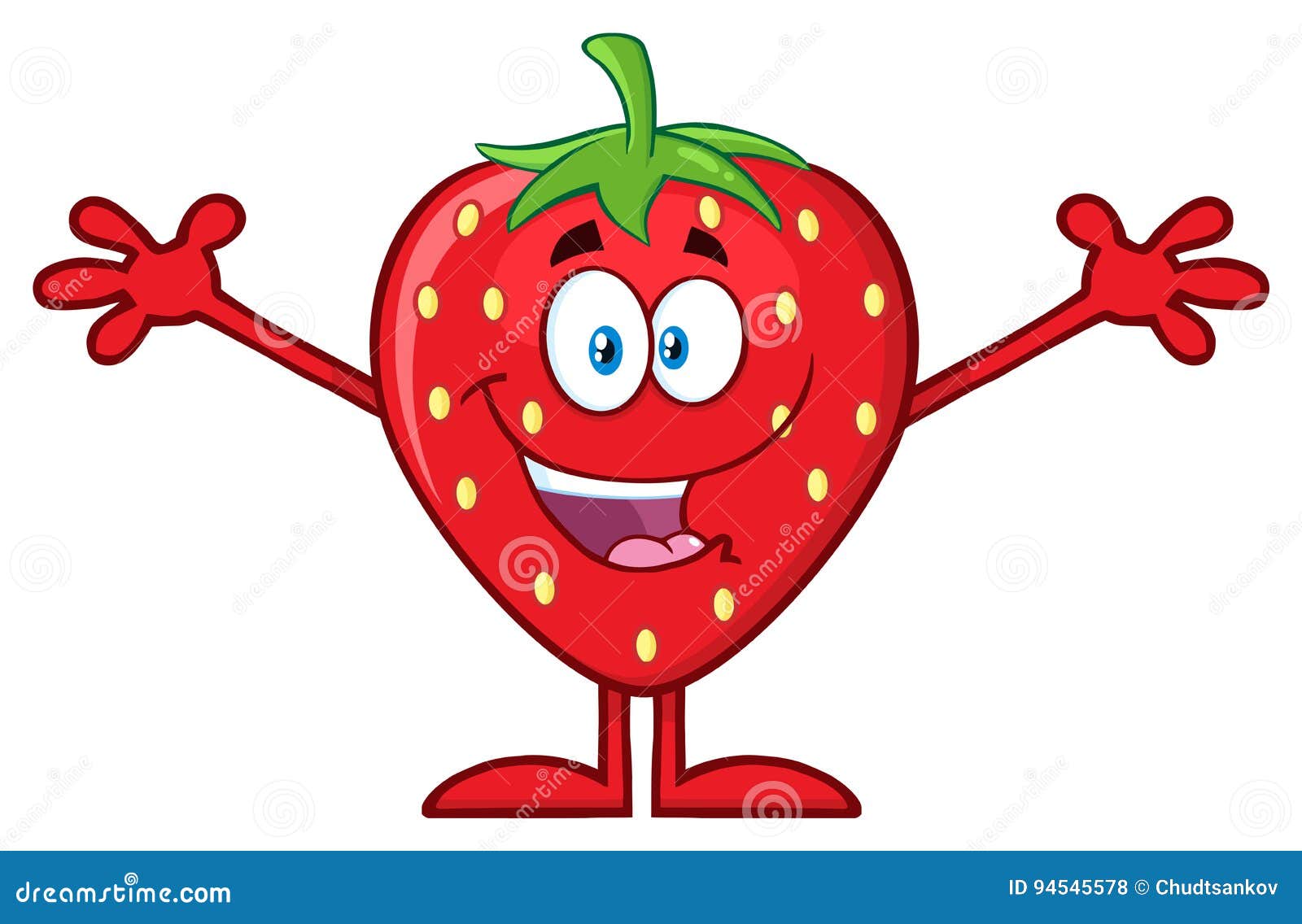 Personaje De Dibujos Animados Feliz De La Fruta De La Fresa Con Los Brazos Abiertos Para Abrazar Ilustración del Vector - Ilustración de sano, verde: 94545578 Personaje De Dibujos Animados Feliz De La Fruta De La Fresa Con Los Brazos Abiertos Para Abrazar Ilustración del Vector - Ilustración de sano, verde: 94545578