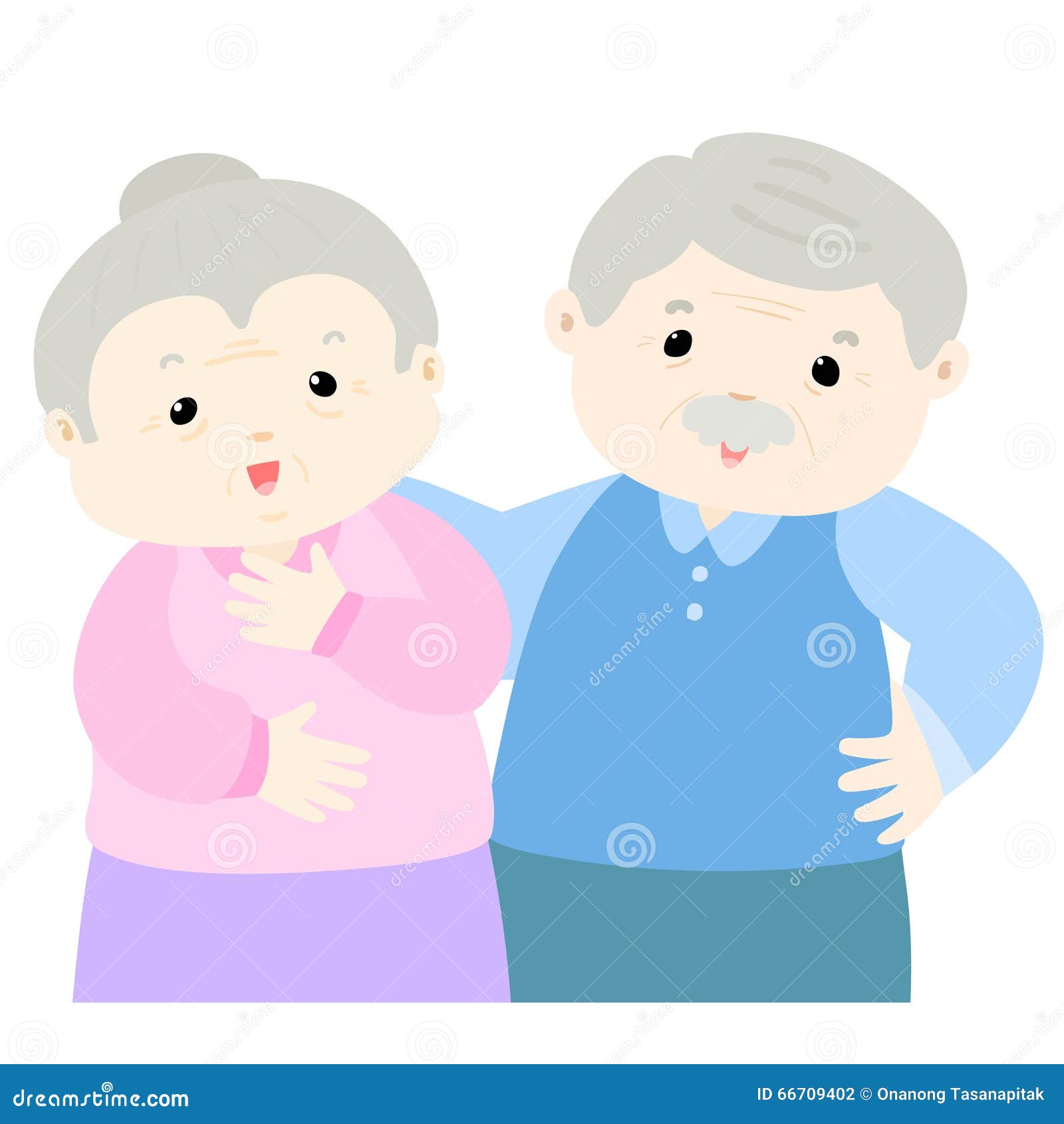 Personaje De Dibujos Animados Feliz Del Abuelo Ilustración del Vector -  Ilustración de relaciones, hombre: 66709402
