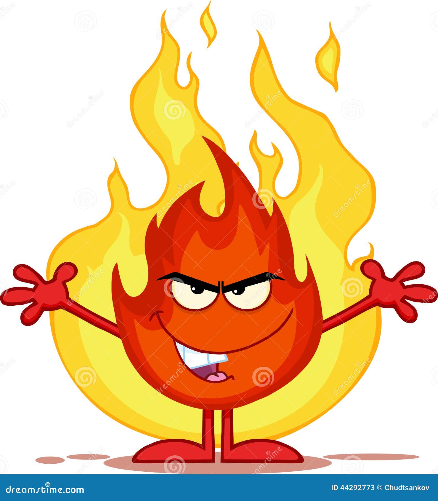 Personaje De Dibujos Animados Malvado Del Fuego Con Armas Abiertas En Front of Flames Ilustración del Vector - Ilustración de emoticono, caliente: 44292773 Personaje De Dibujos Animados Malvado Del Fuego Con Armas Abiertas En Front of Flames Ilustración del Vector - Ilustración de emoticono, caliente: 44292773