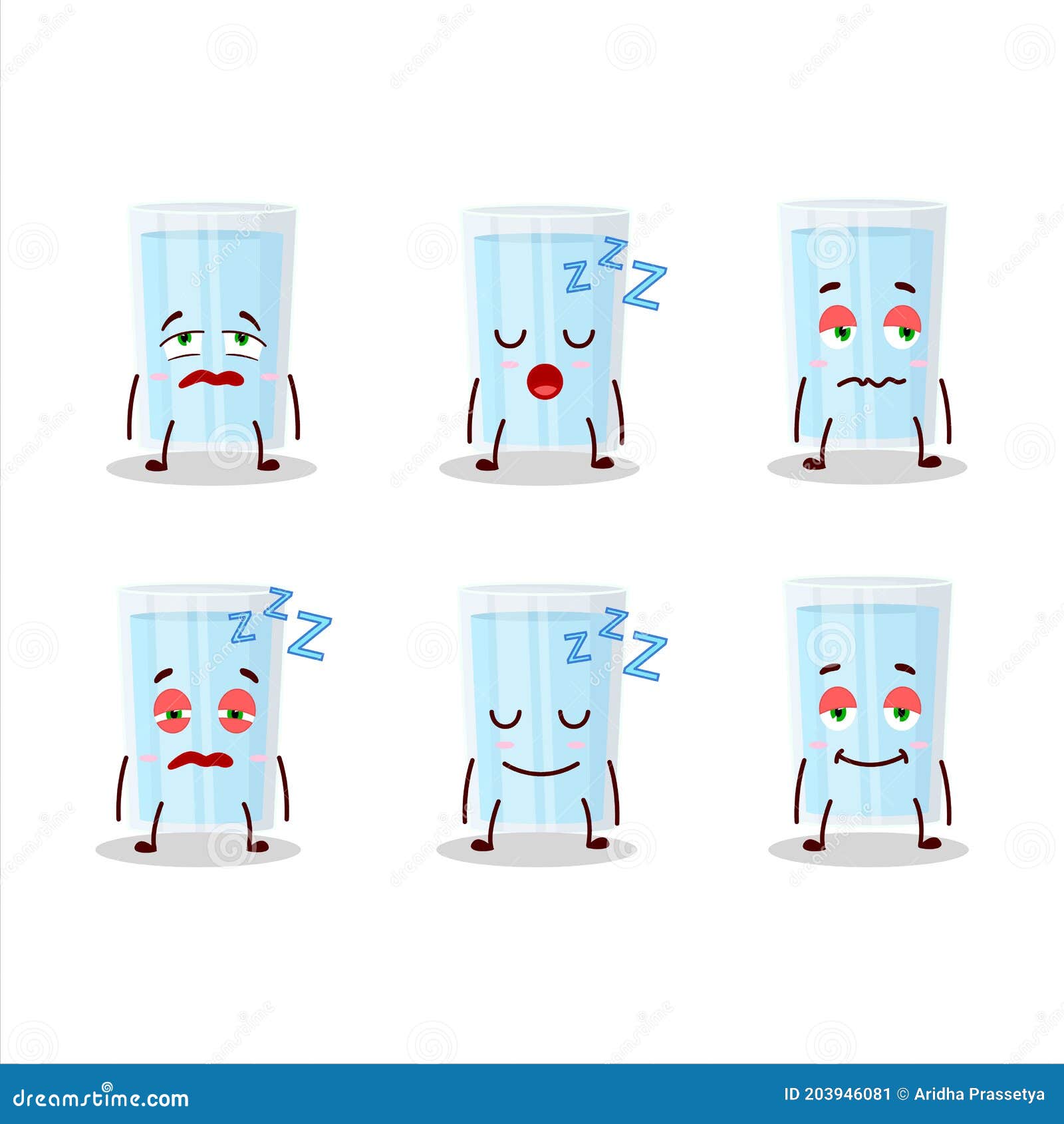 Personaje De Dibujos Animados De Un Vaso De Agua Con Expresión Somnolienta Ilustración del Vector - Ilustración de utensilio, potable: 203946081 Personaje De Dibujos Animados De Un Vaso De Agua Con Expresión Somnolienta Ilustración del Vector - Ilustración de utensilio, potable: 203946081