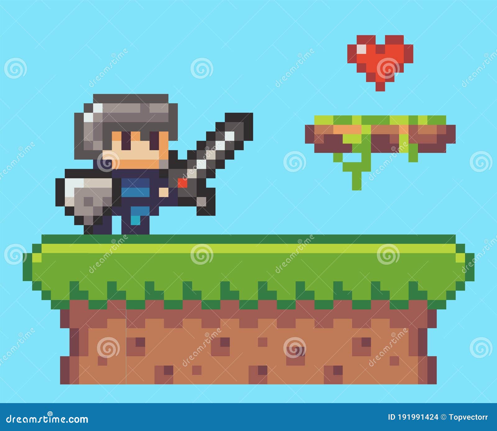 pic Pixel Personajes Para Videojuegos 2D dreamstime