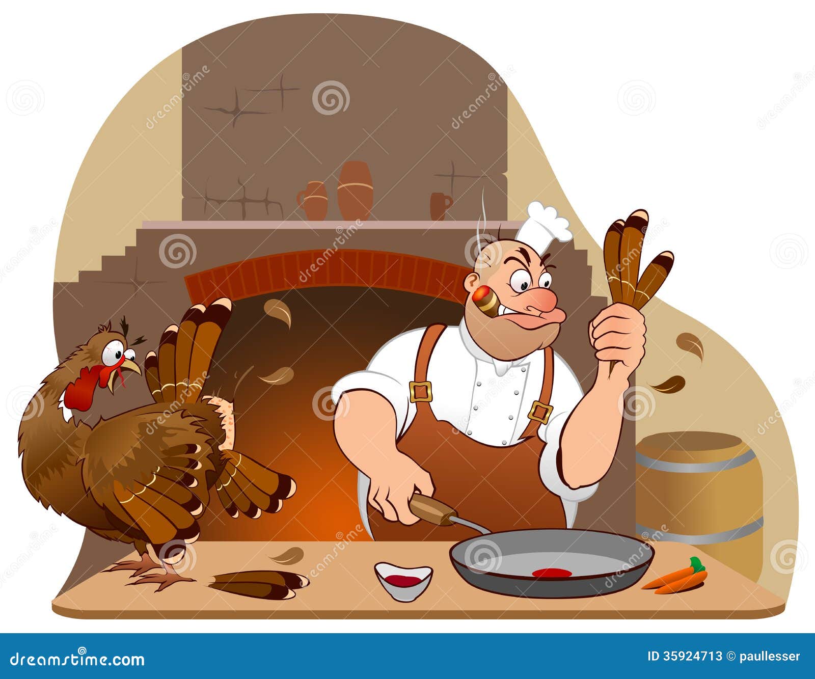 Personajes De Dibujos Animados Del Pavo Y Del Cocinero De La Acción De Gracias Ilustración del Vector - Ilustración de acontecimiento, alimento: 35924713 Personajes De Dibujos Animados Del Pavo Y Del Cocinero De La Acción De Gracias Ilustración del Vector - Ilustración de acontecimiento, alimento: 35924713
