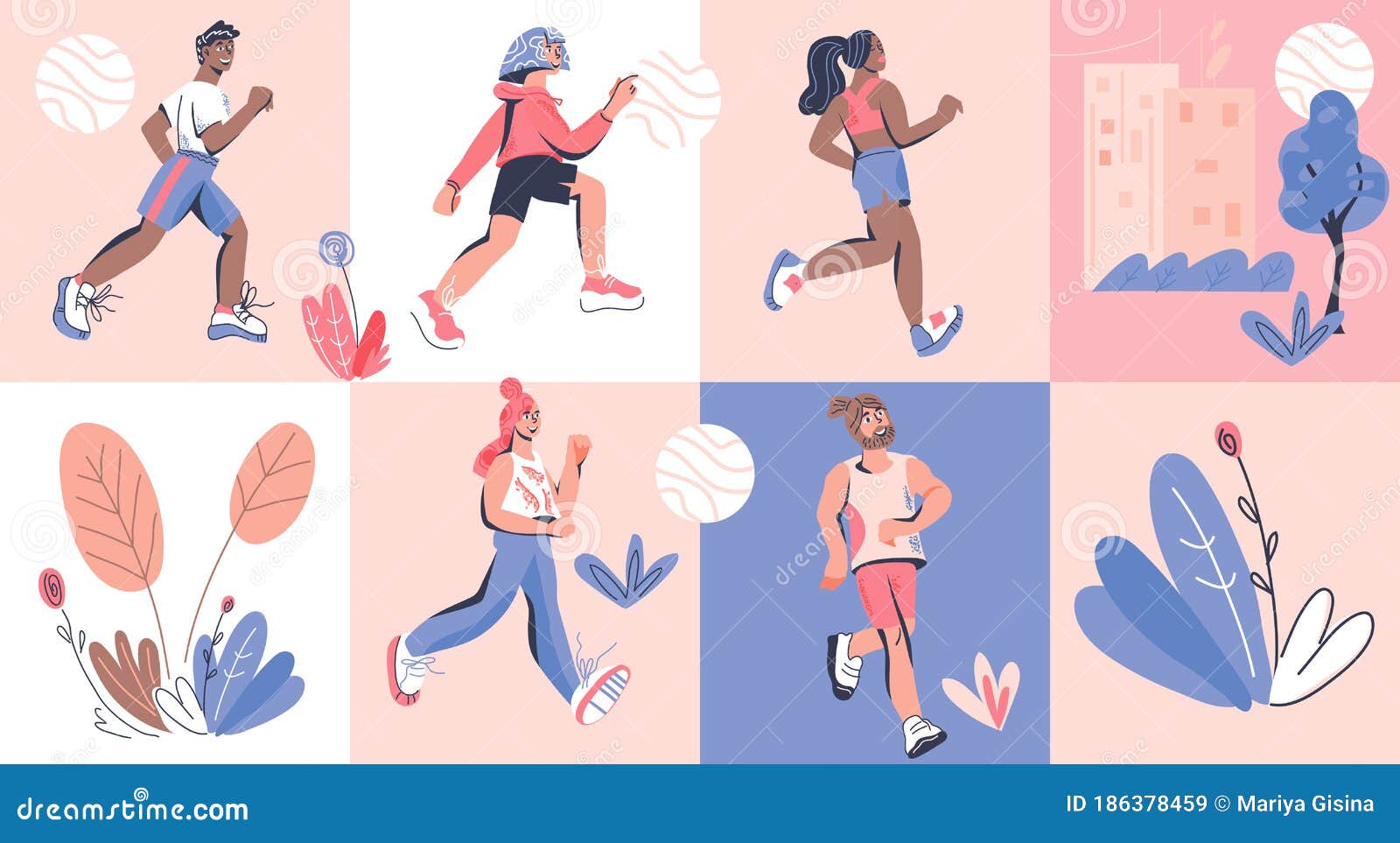 Personajes De Dibujos Animados De Maratones O Corredores De Carreras. Vector De Estilo De Vida Saludable Stock de ilustración - Ilustración de sano, lifestyle: 186378459 Personajes De Dibujos Animados De Maratones O Corredores De Carreras. Vector De Estilo De Vida Saludable Stock de ilustración - Ilustración de sano, lifestyle: 186378459