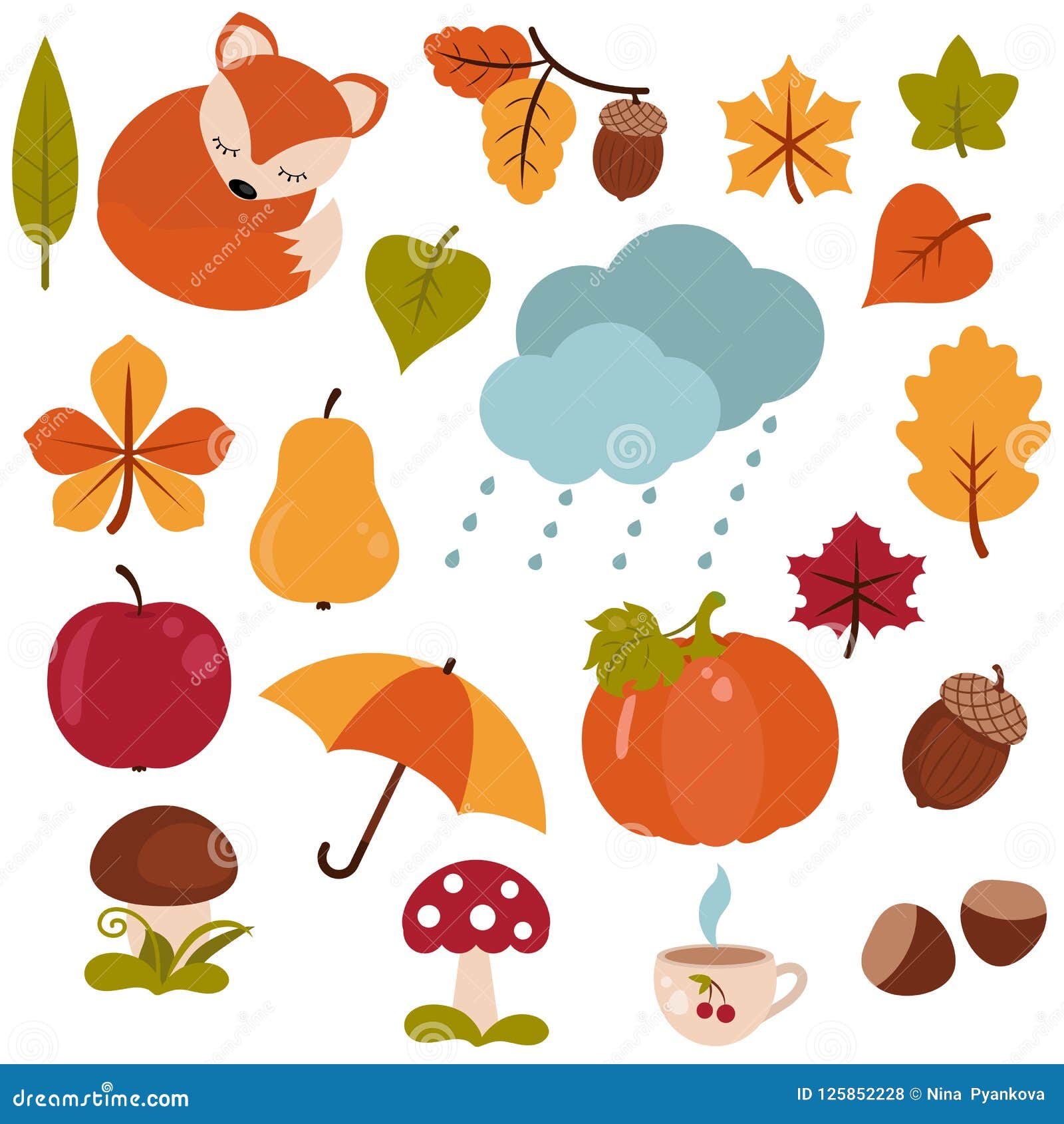 Personajes De Dibujos Animados Y Elementos Del Otoño Ilustración del Vector - Ilustración de bosque, animal: 125852228 Personajes De Dibujos Animados Y Elementos Del Otoño Ilustración del Vector - Ilustración de bosque, animal: 125852228
