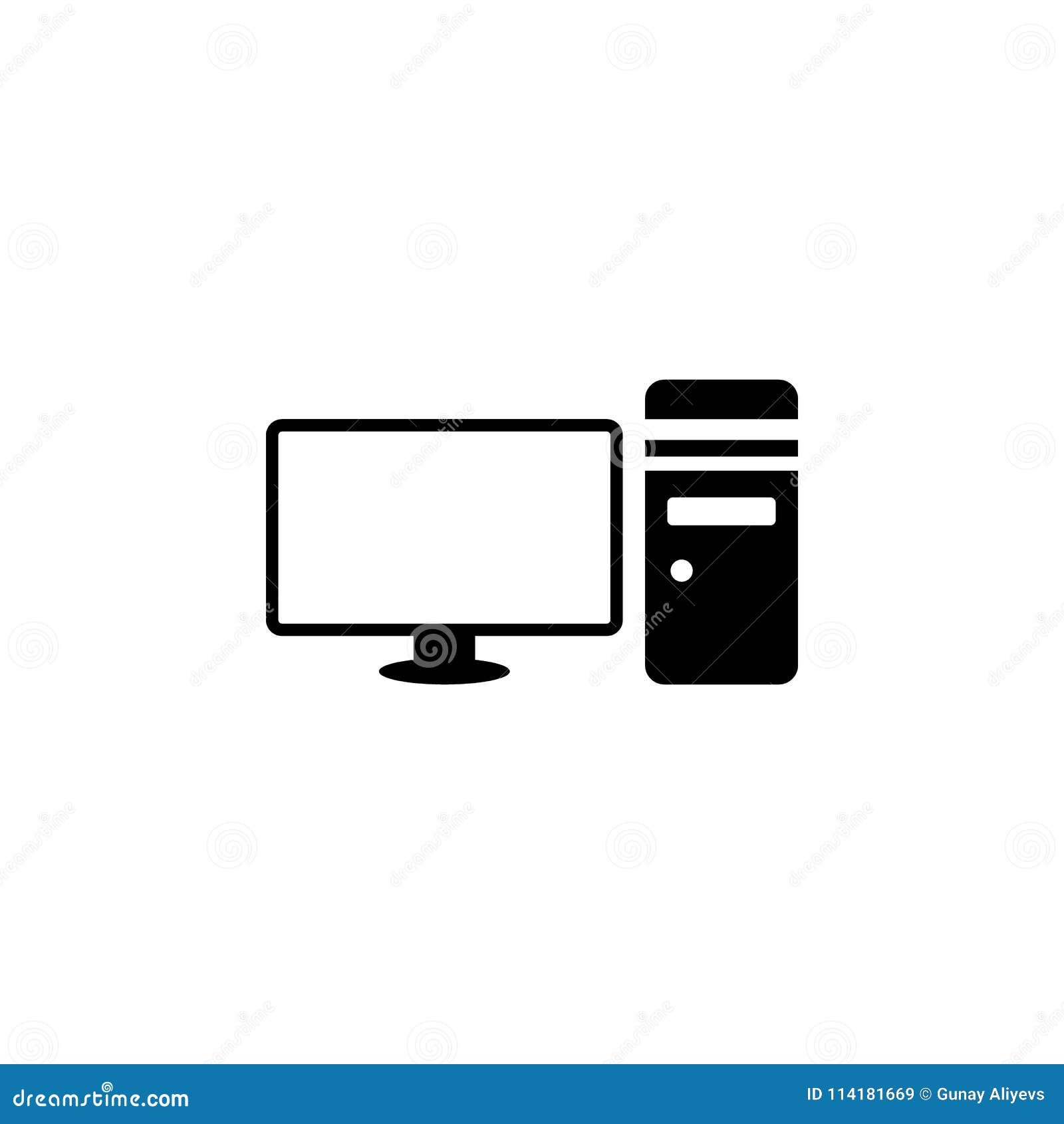 Personal Computer Icon Element Of Simple Icon For Websites Web Design