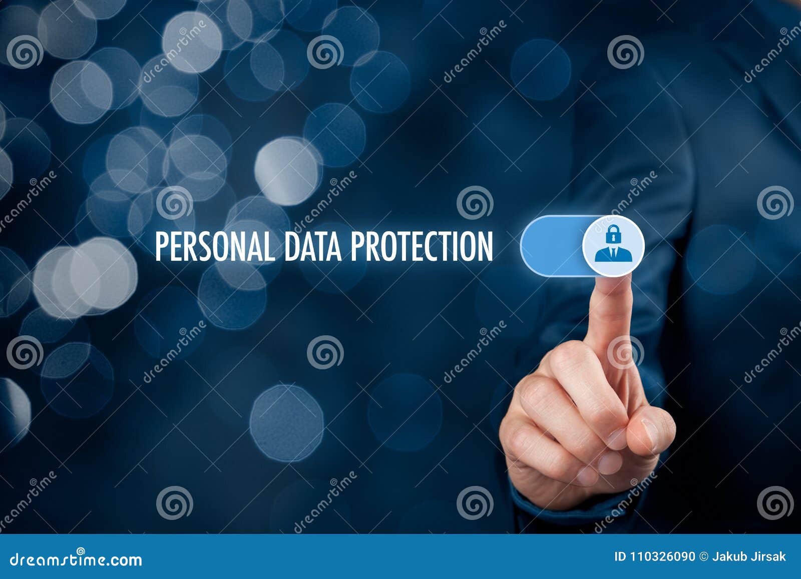 personal data protection concept