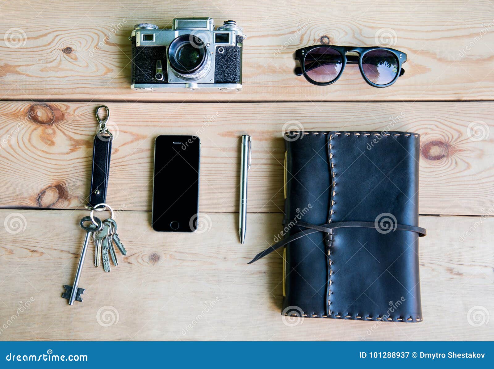 Personal Everyday Accessories of Urban People Stock Image Image of