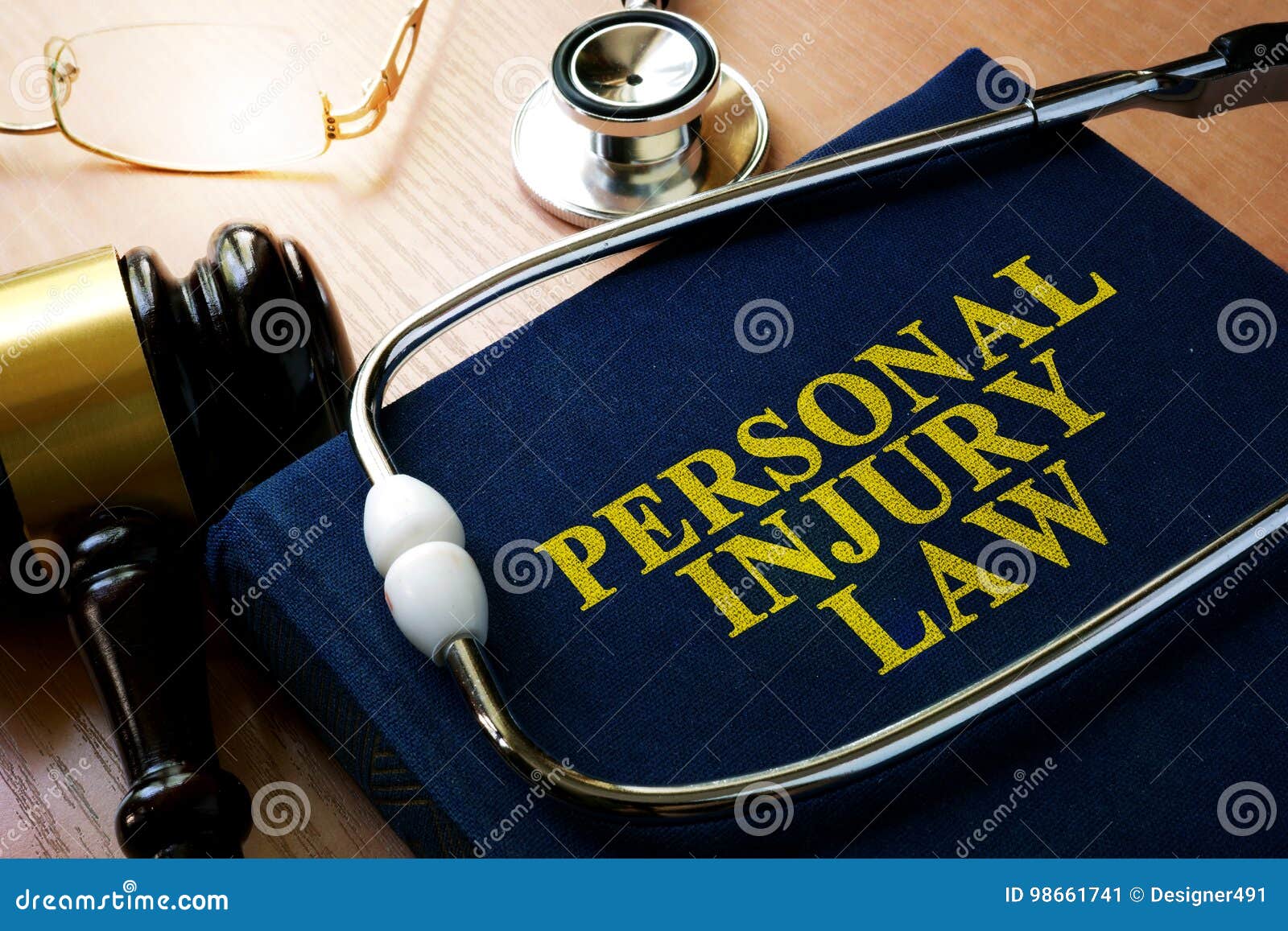 personal injury law concept.