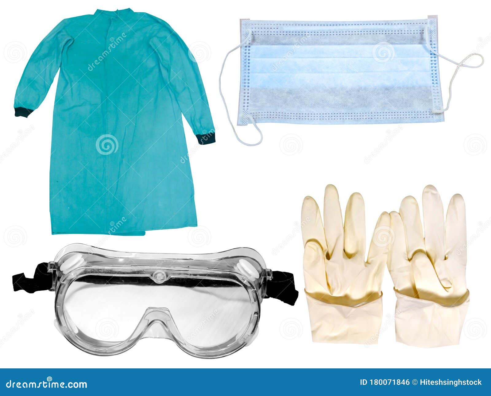 Personal Protective Equipment PPE Kit Stock Photo - Image of personal