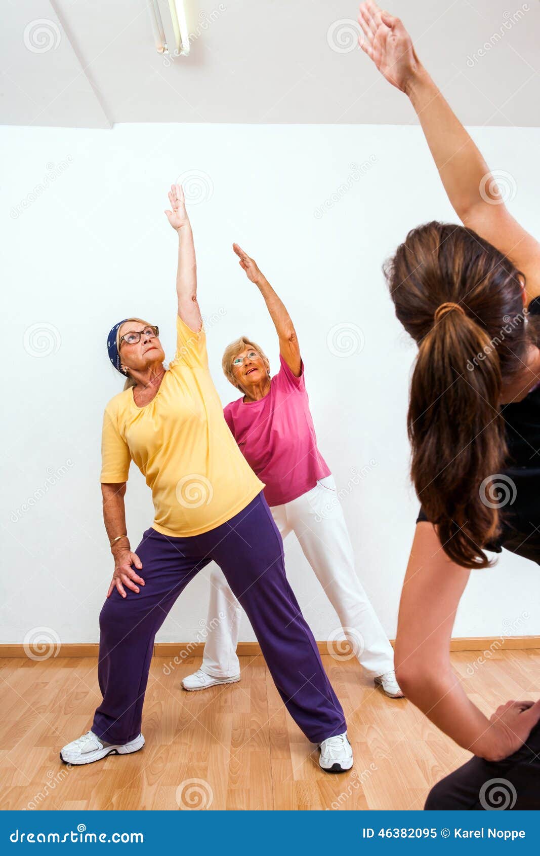 ladies aerobics trainers