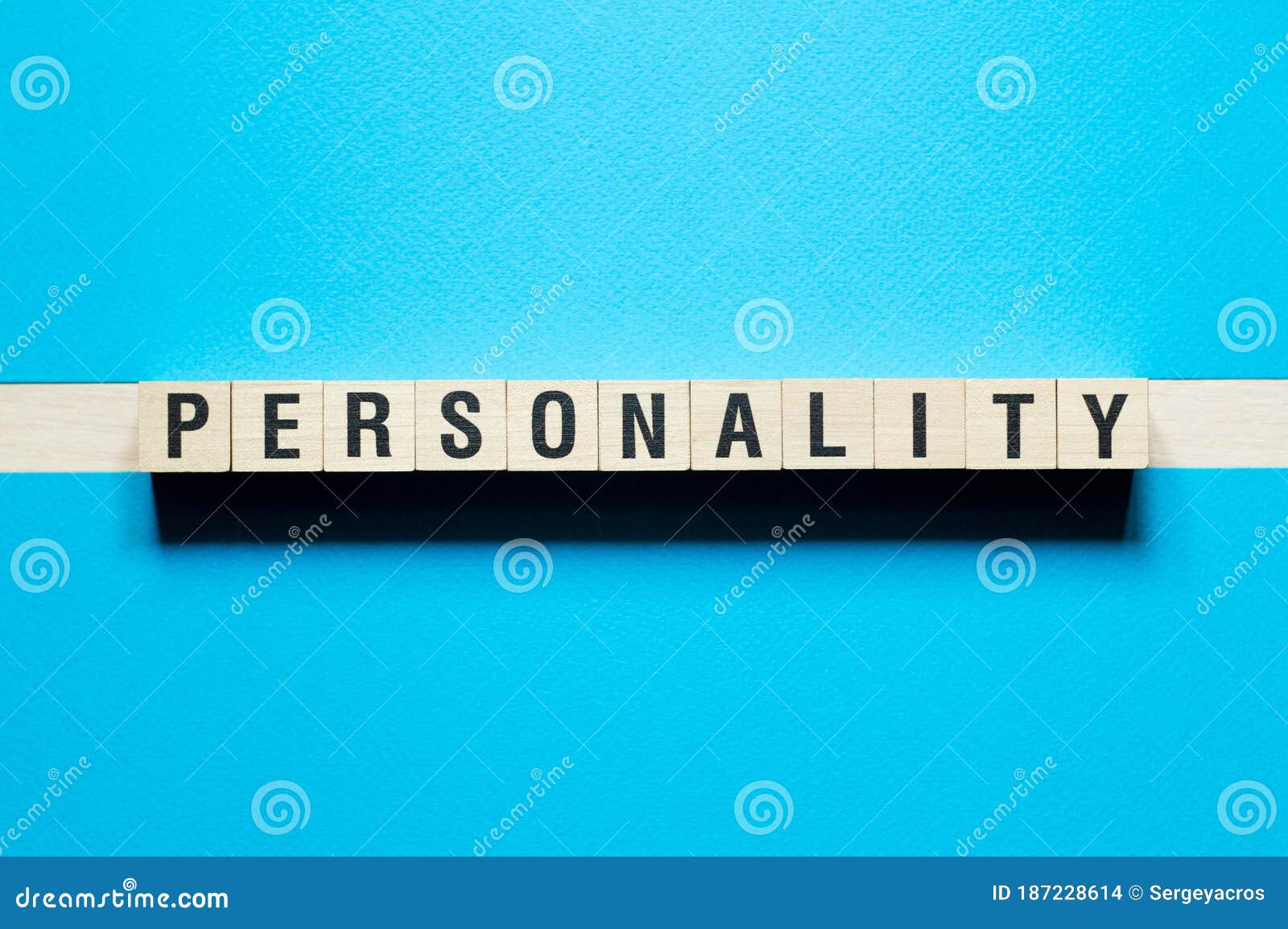 Personality Word Concept on Cubes Stock Photo Image of characteristic