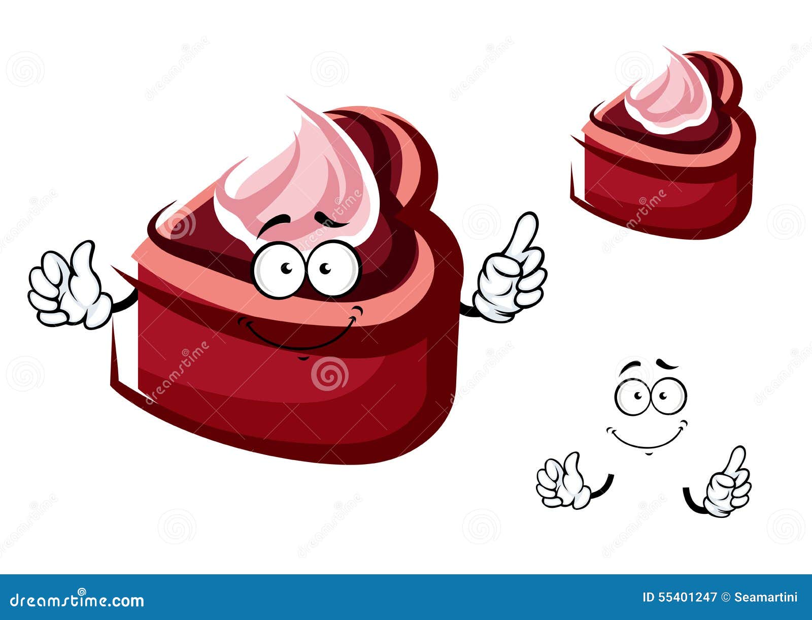 Personnage De Dessin Anime De Gateau De Coeur Avec De La Creme Illustration De Vecteur Illustration Du Visage Coeur Personnage De Dessin Anime De Gateau De Coeur Avec De La Creme Illustration De Vecteur Illustration Du Visage Coeur