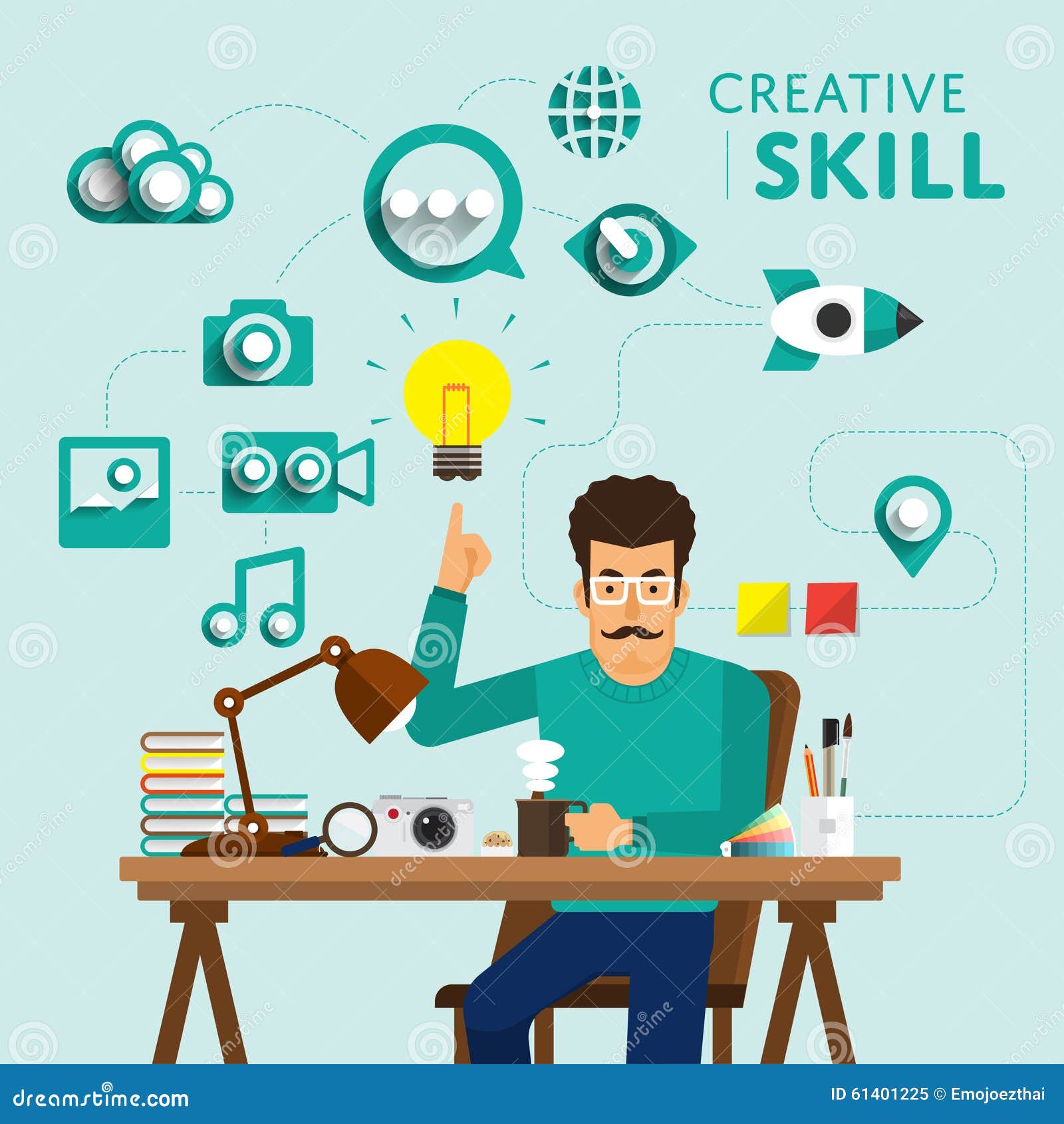 Personnes De Competence Illustration De Vecteur Illustration Du Graphisme