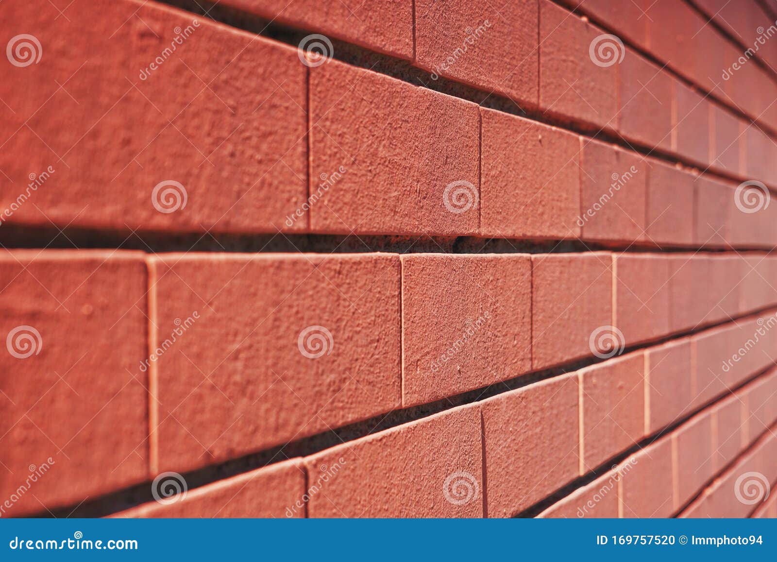 Perspective Of A Brick Wall Stock Photo Image Of Brickwall Structure