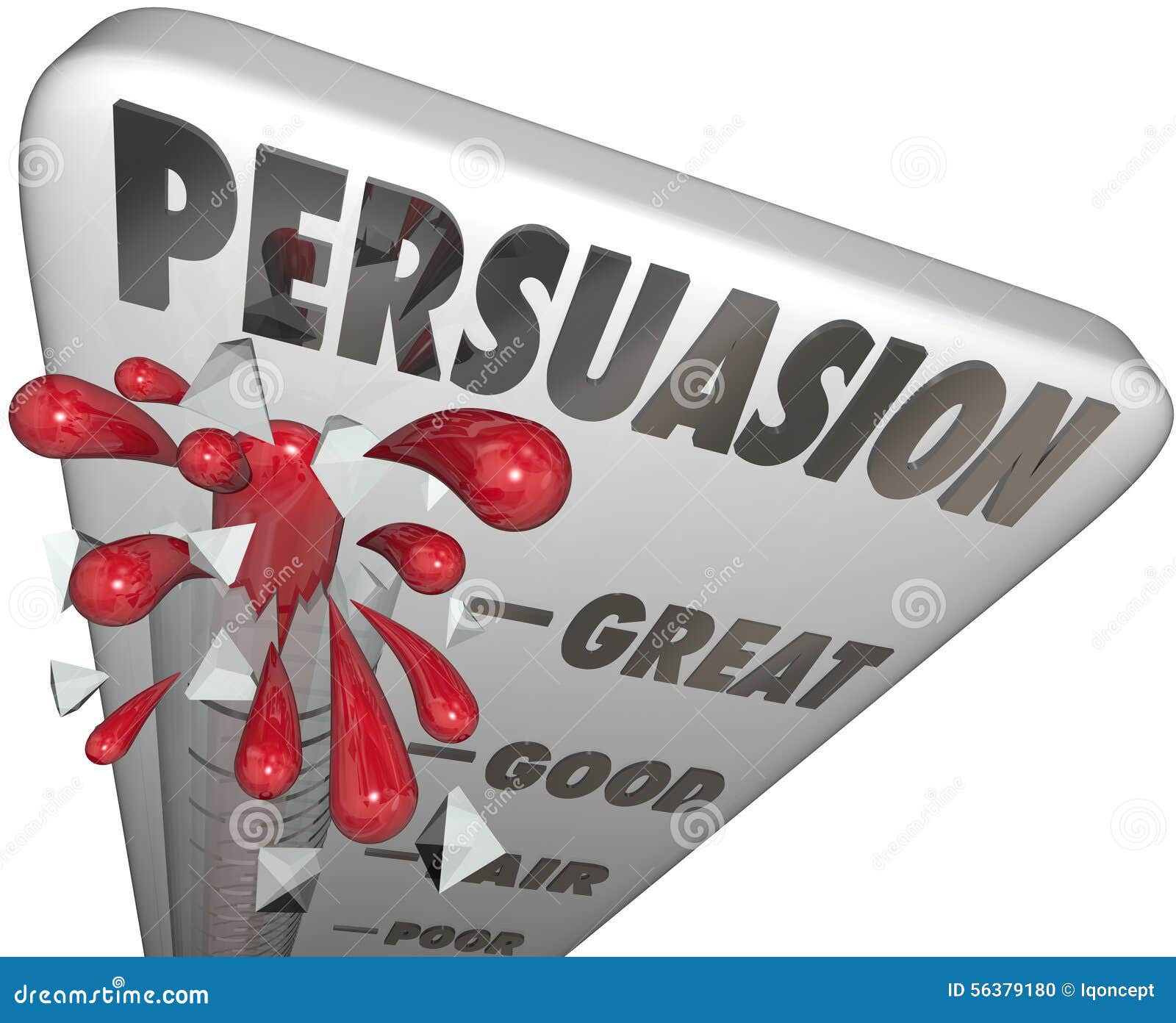 persuasion thermometer measure level of convincing influence