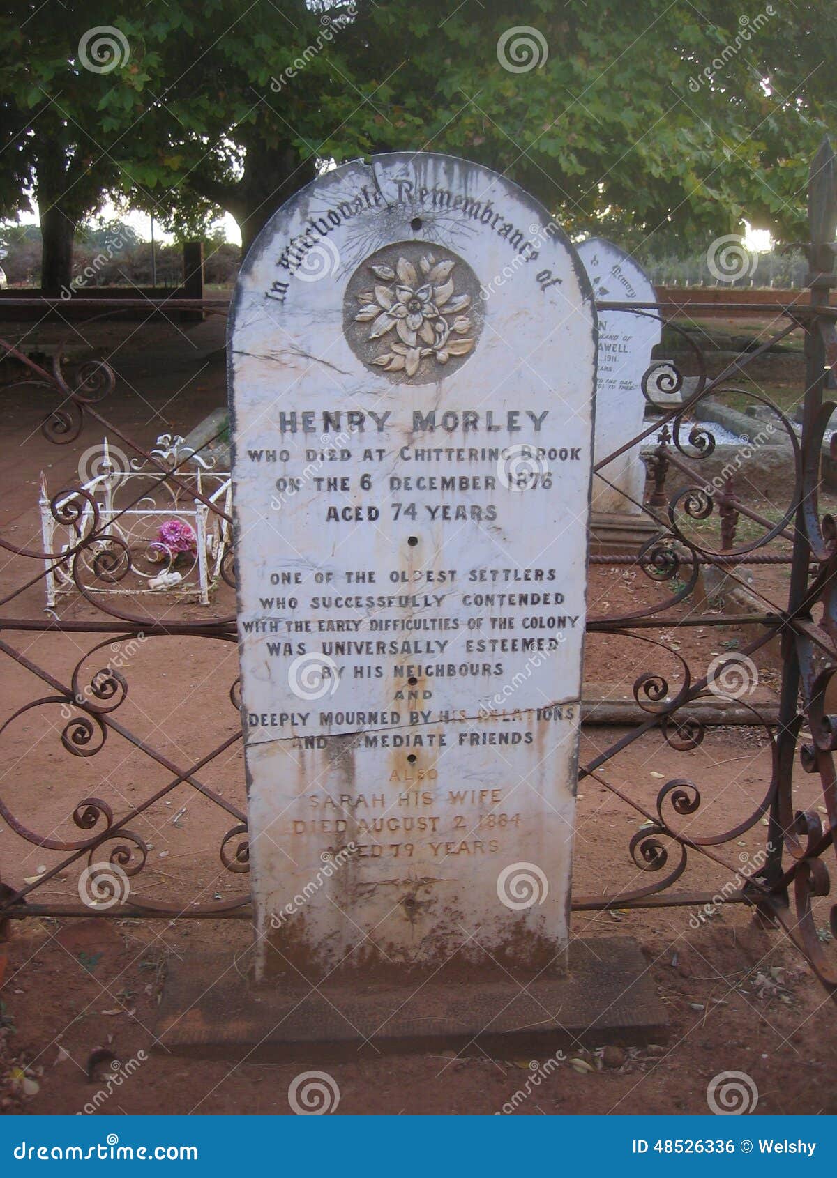 Perth grave editorial photo. Image of australia, founding 48526336