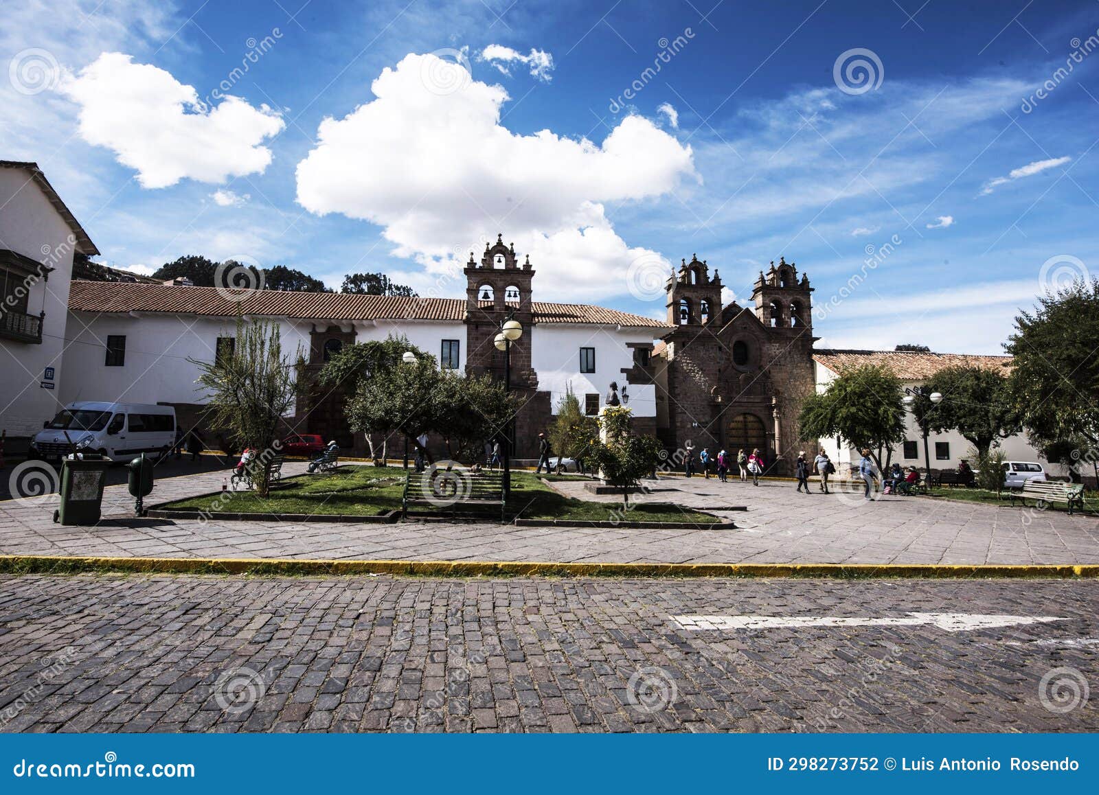 peru cusco architecture of the ancient belmond monastery hotel from the year 1592 in the historic center,16th facade