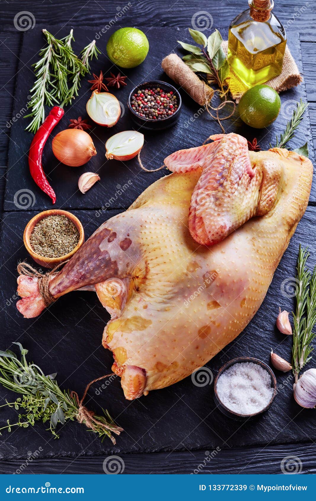 Peru Inteiro De Granja Cru, Vista Superior Imagem de Stock - Imagem de  carne, galinha: 133772339, image size:1067x1690