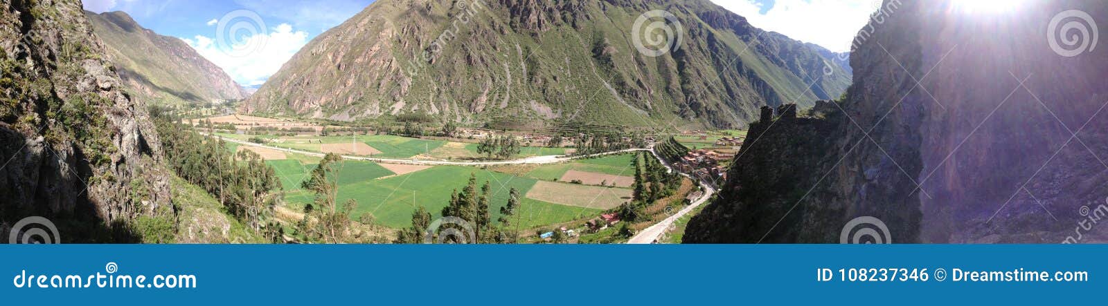 peru panorama sacred valley