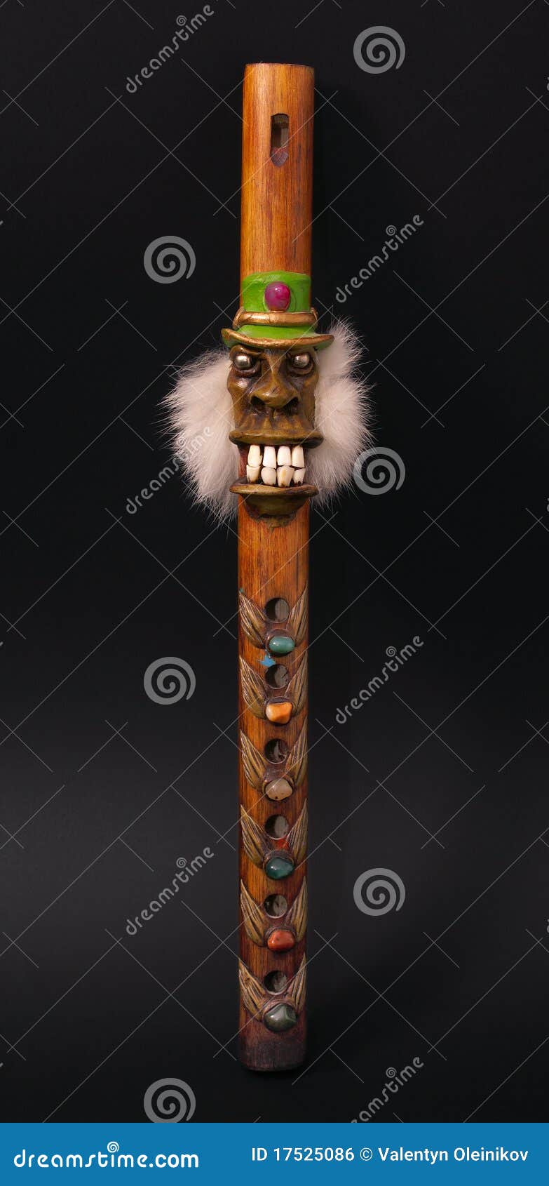 Peru ritual pipe stock photo. Image of peru, wood, teeth 17525086