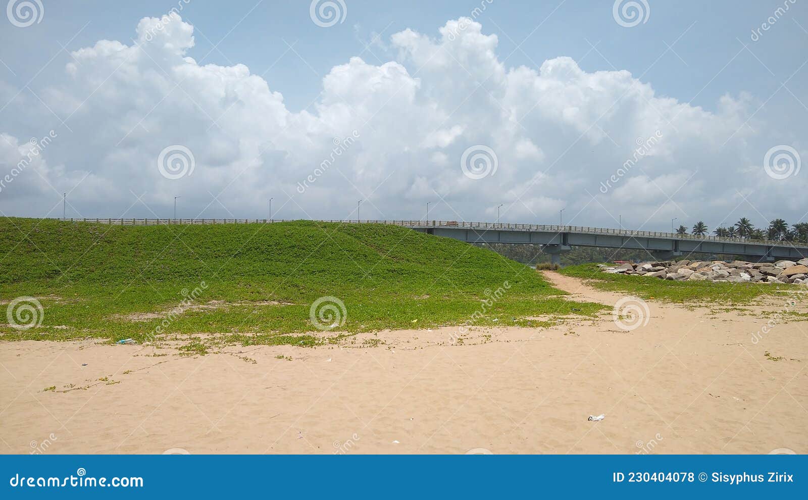 perumathura beach near muthala pozhi sea port, thiruvananthapuram, kerala, seascape view