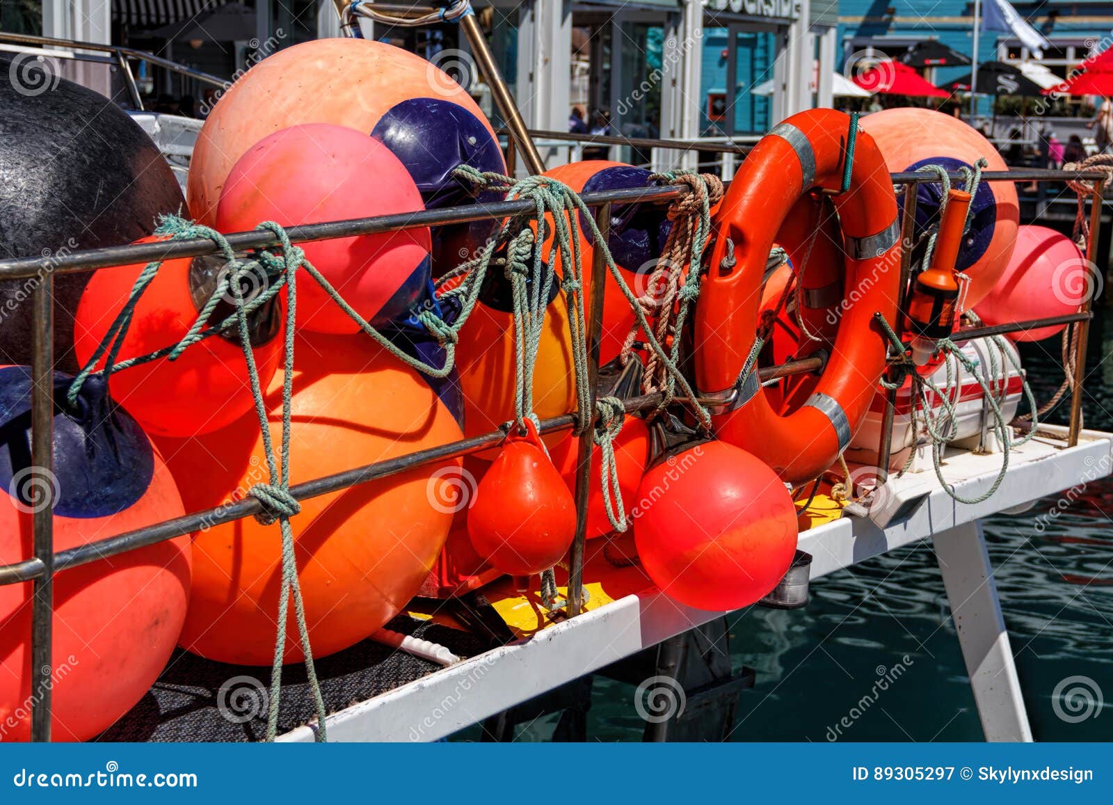 Boa Sferica In ABS Bicolore 1000 Mm - Boe E Gavitelli - MTO Nautica Store - Foto 4
