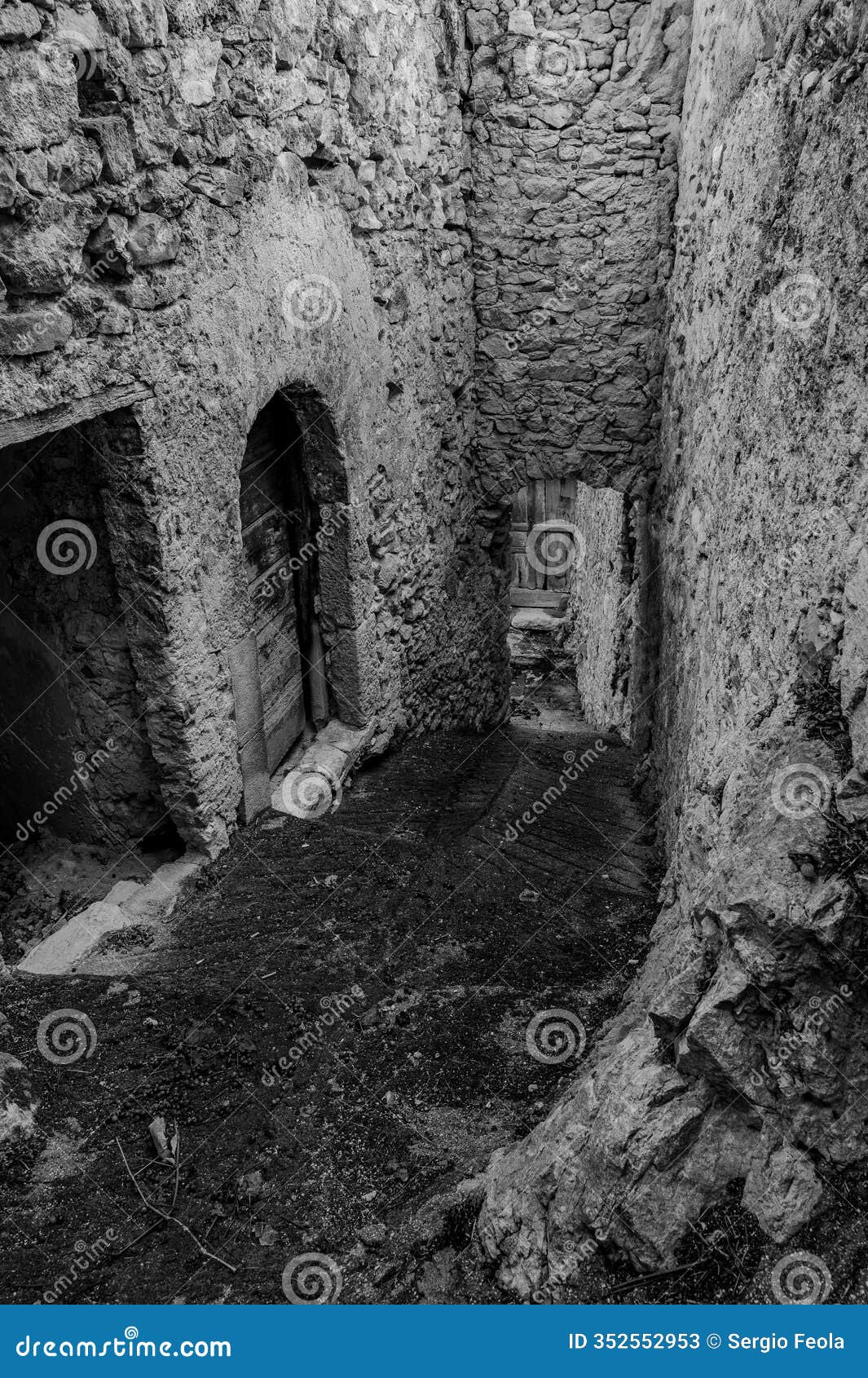 pesche, molise. the ancient village