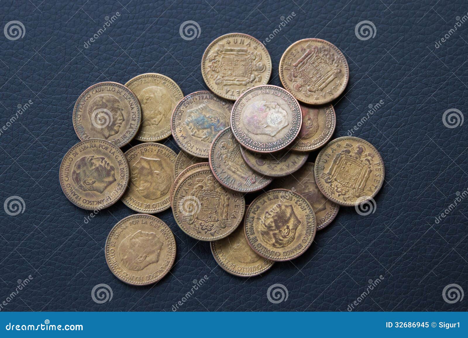 peseta coins ancient spain