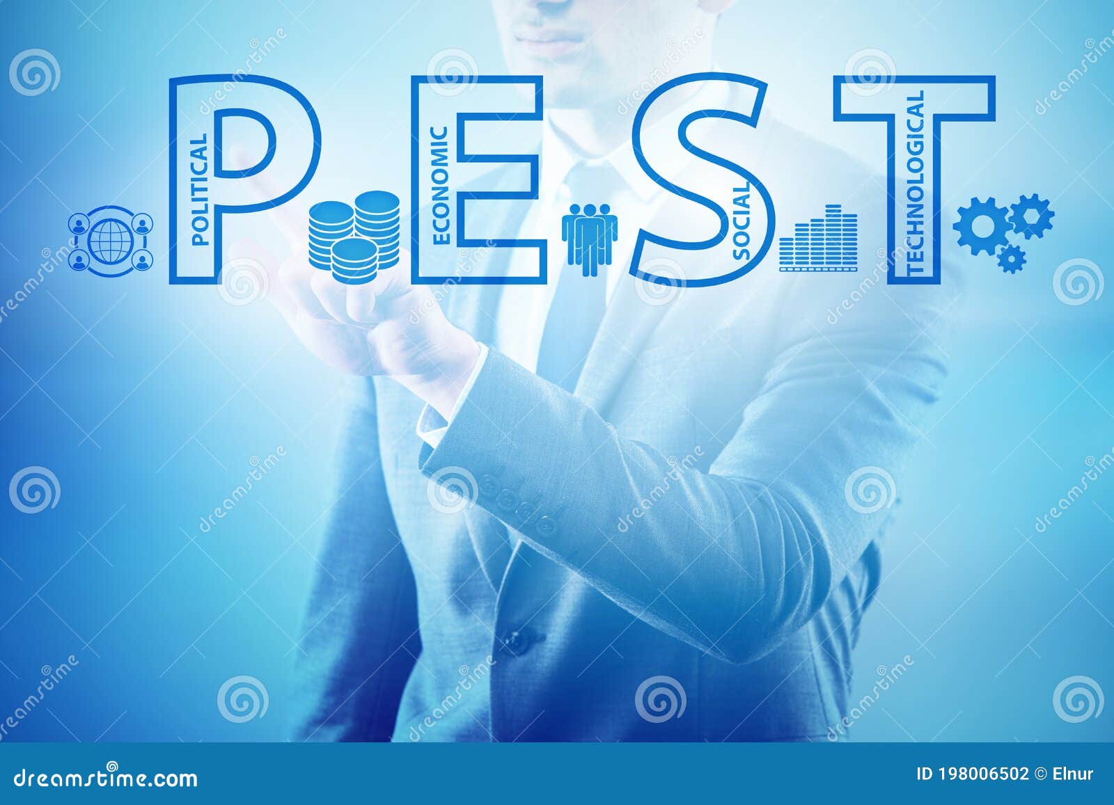 Pest分析商业概念中的商人库存照片 图片包括有设计 安纳托利亚 生意人 外部 机会 评估