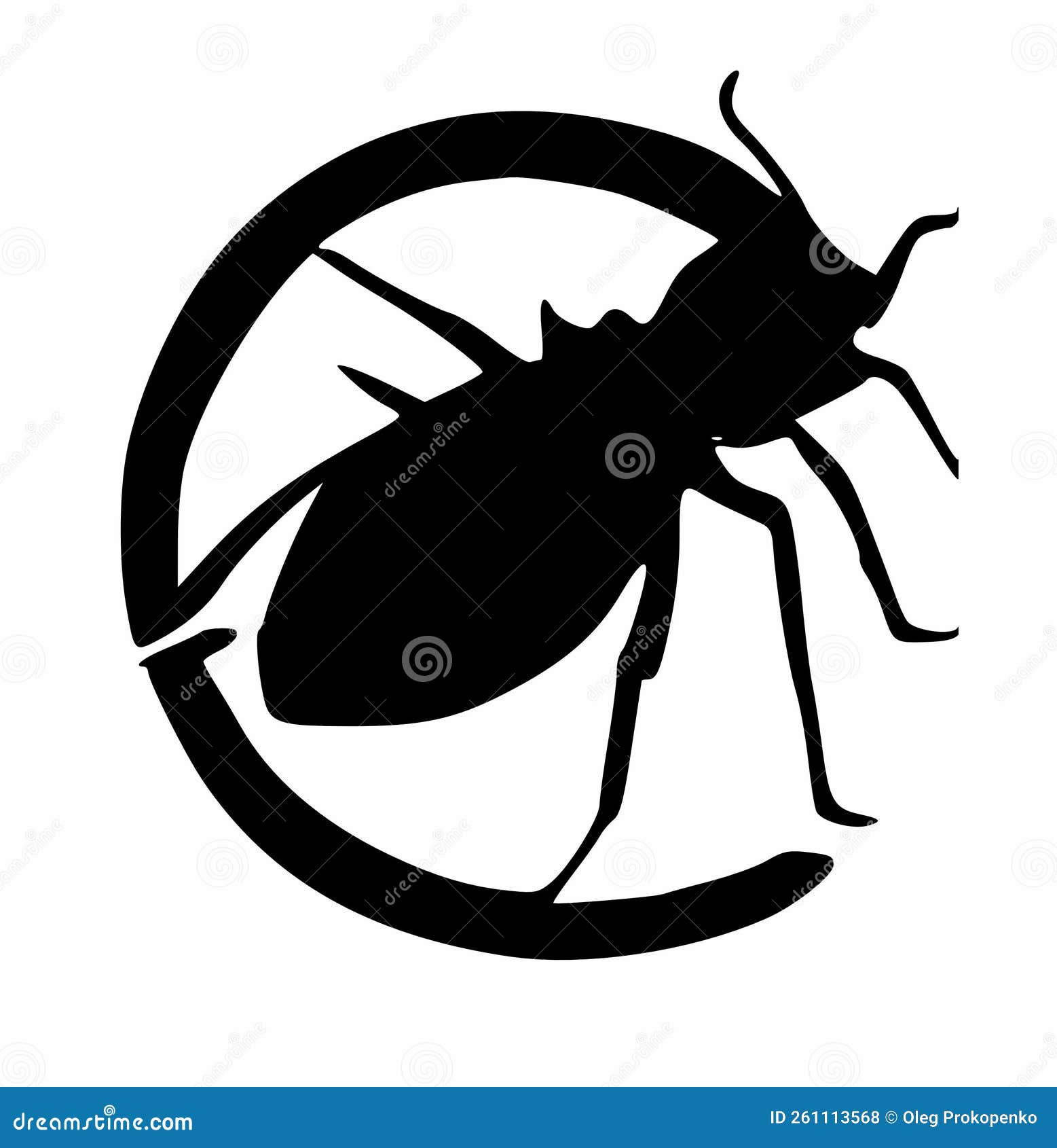 Pest Control Company Logo, Pest Control Stock Illustration