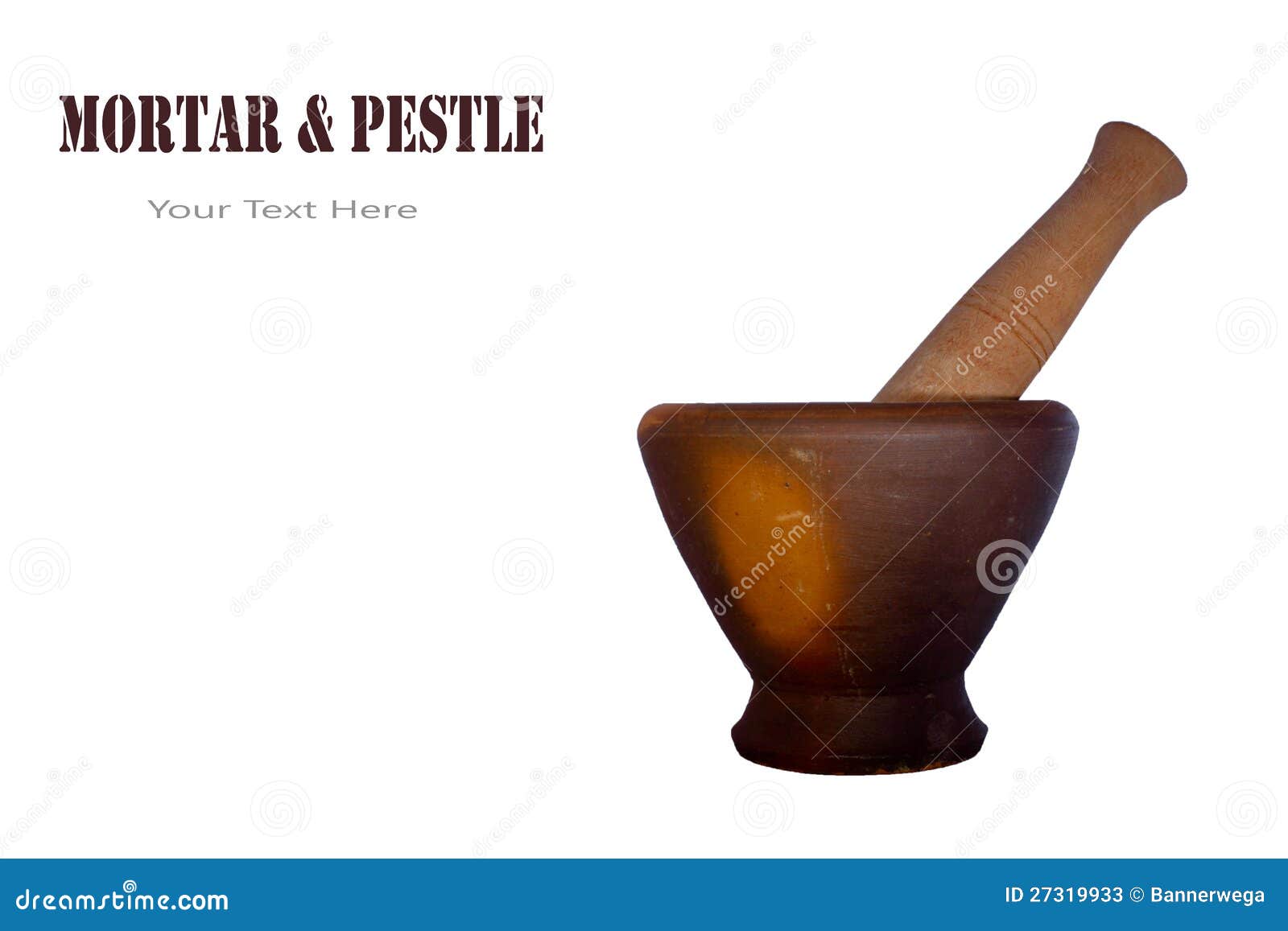 Pestle and mortar stock image. Image of crush, stamp 27319933