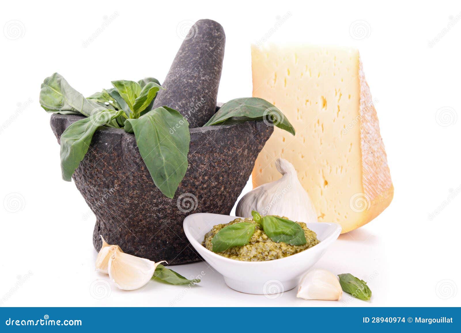 Pesto sauce and cheese stock photo. Image of aroma, cuisine 28940974