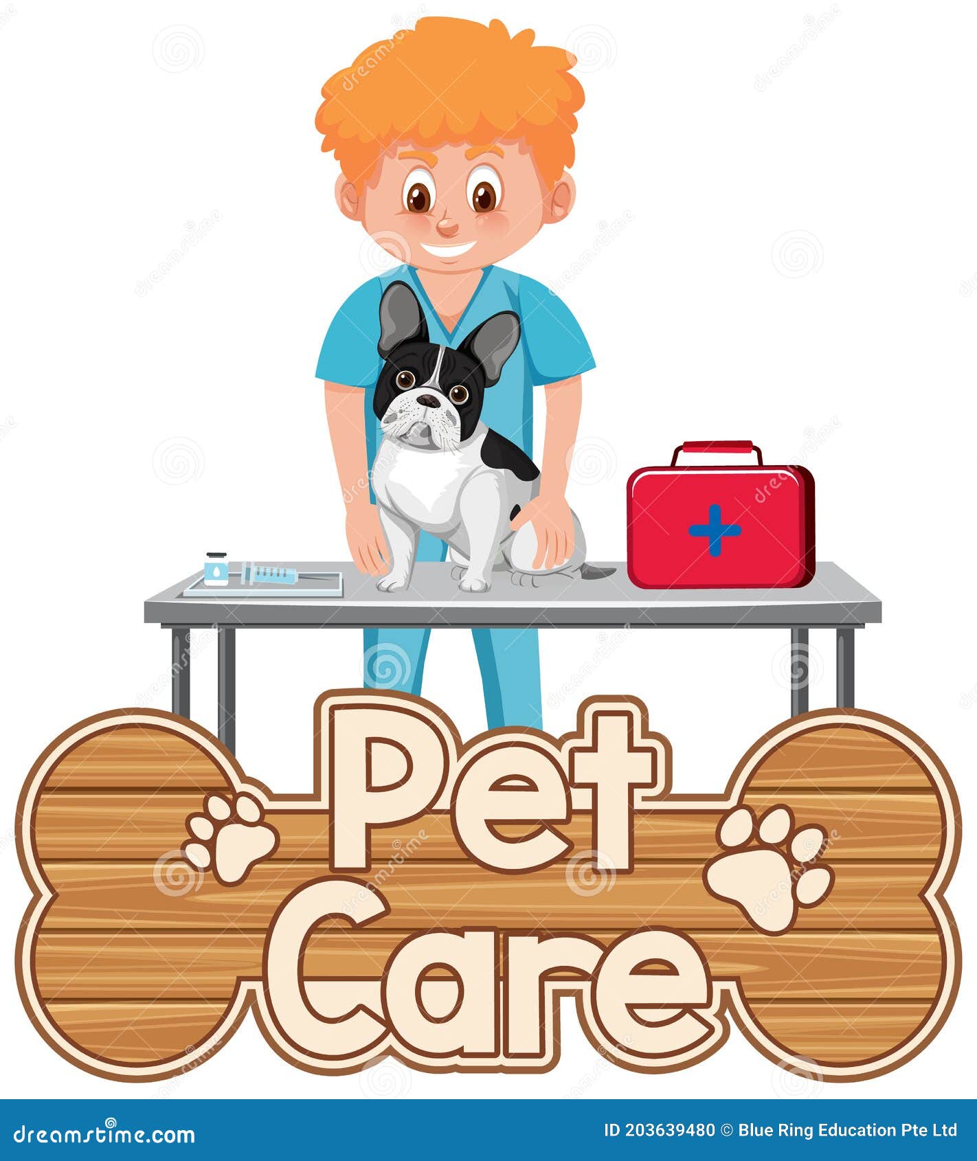 Premium Vector | Pets doctor logo
