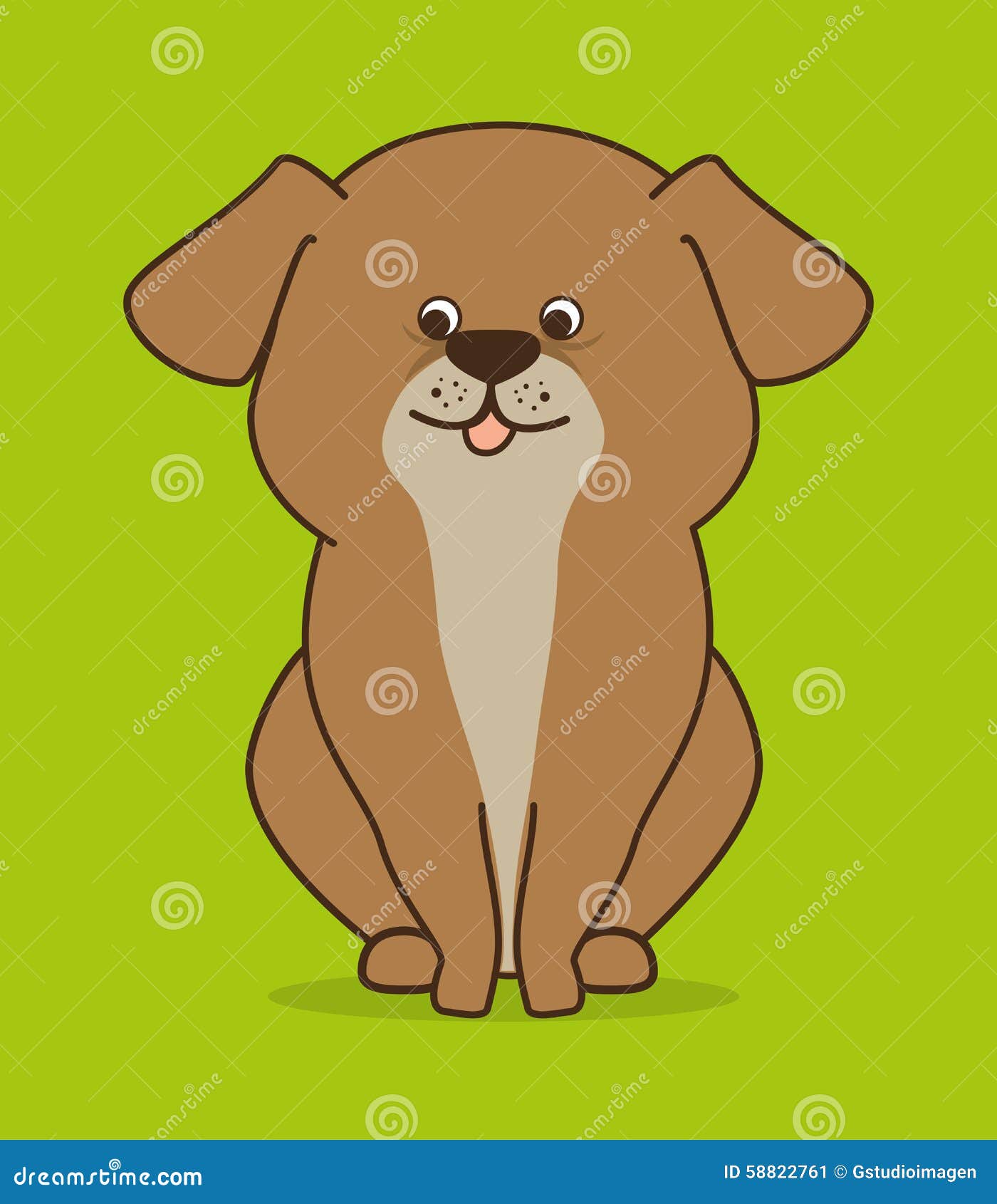 Pet design. stock vector. Illustration of vector, elements - 58822761