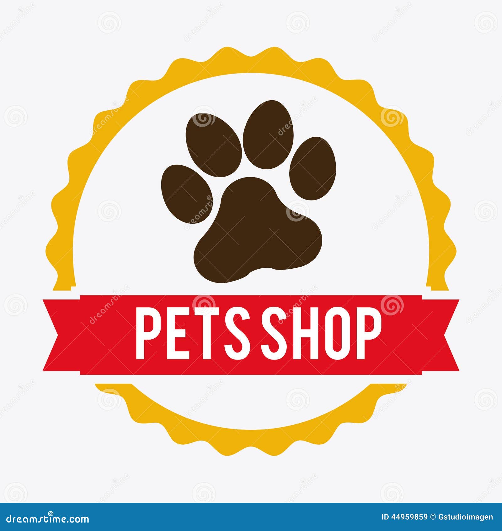Pet design stock vector. Illustration of sign, grooming 44959859