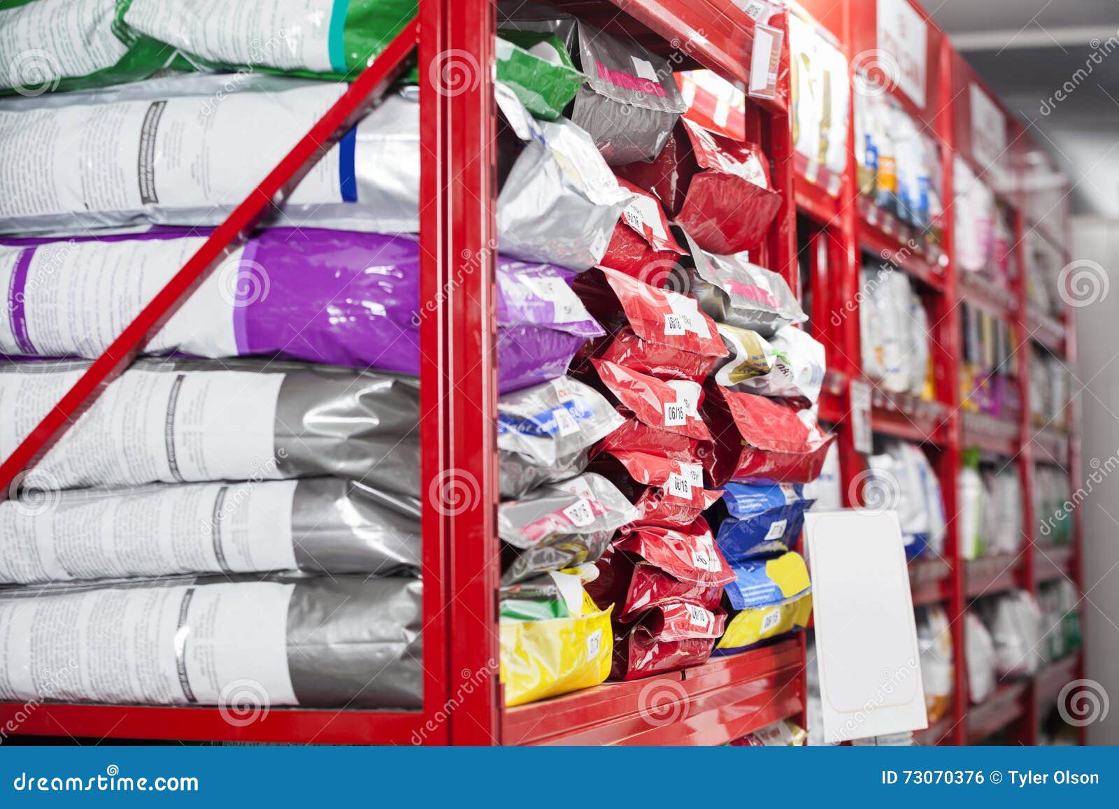 Pet Food Packets at Store stock photo. Image of health 73070376