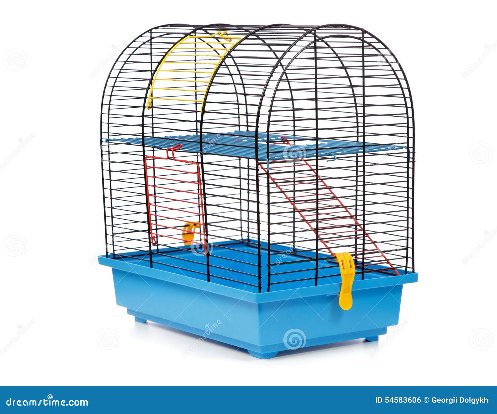 Pet rodent cage stock photo. Image of small, domestic 54583606