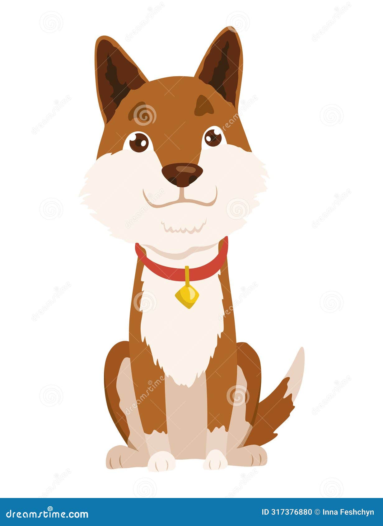pet shop icon. cute little dog. petshop supermarket. pet accessory.   in flat style clip art