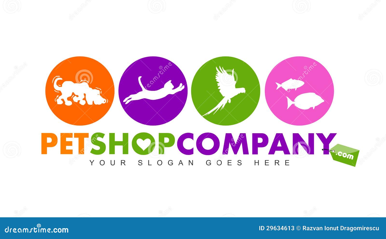 Pet Shop Logo Stock Illustration Illustration Of Advertising