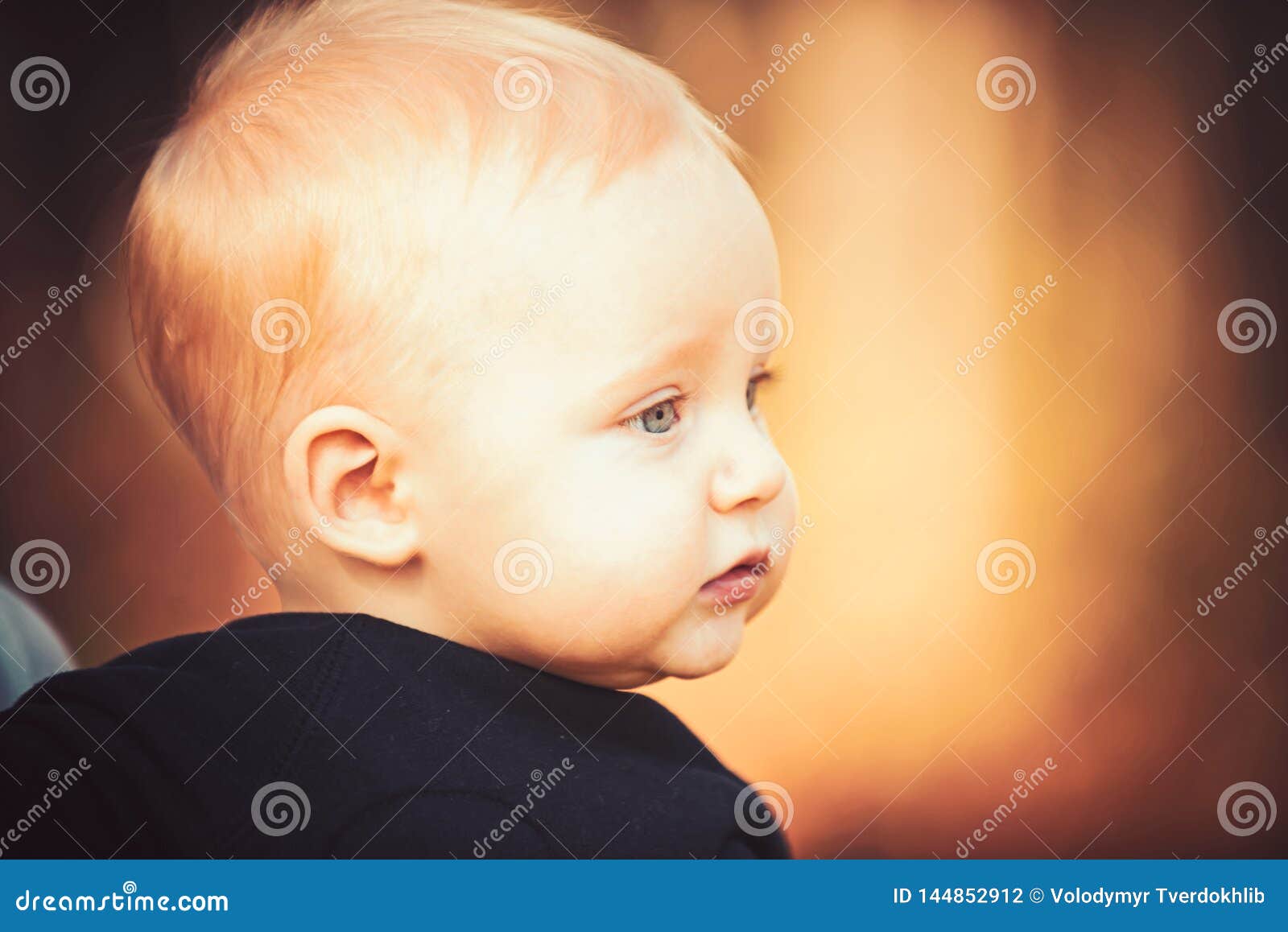 Petit Bebe Garcon Blond Adorable Exterieur Au Parc L Espace De Copie Photo Stock Image Du Stationnement Tresse