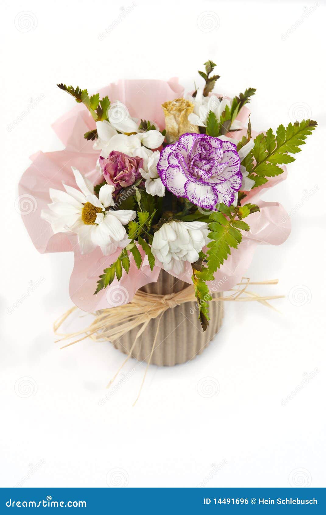 Petit bouquet de fleur photo stock. Image du centrale - 14491696