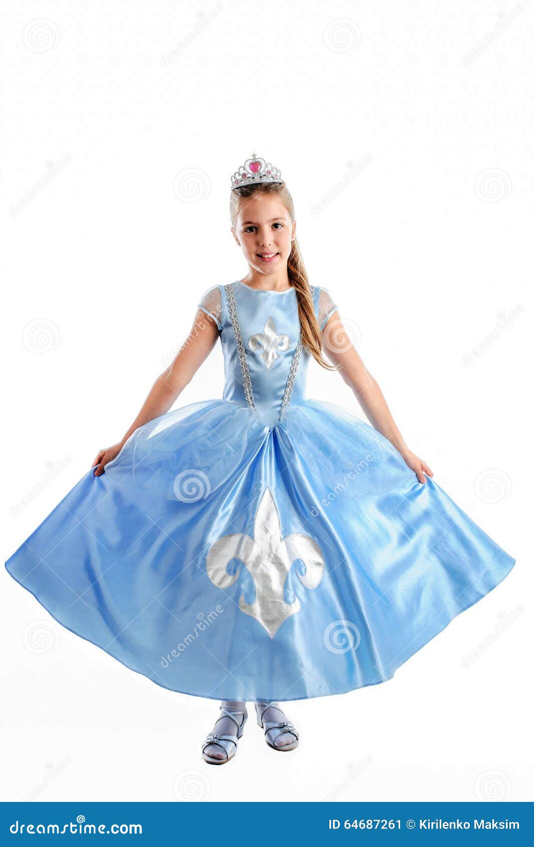 Linjinx Robe Princesse Enfant Fille Mousseline Epaule Nu Robes De