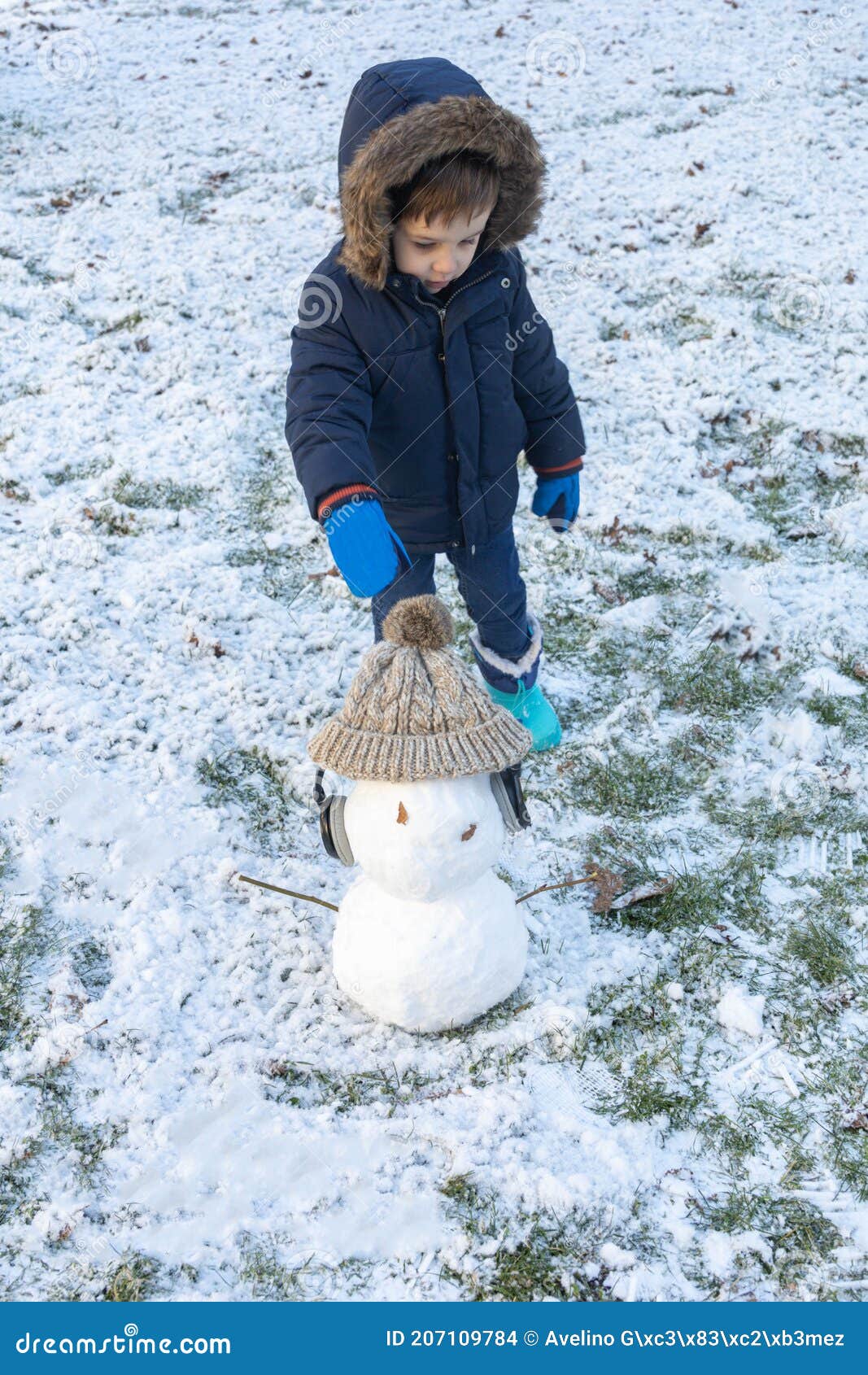 manteau de neige garcon